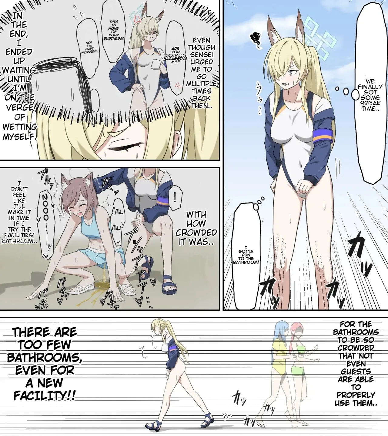 [Keiki-ya-san (Ningen no Saga)] saving peeing! (Blue Archive) [English] numero di immagine  14