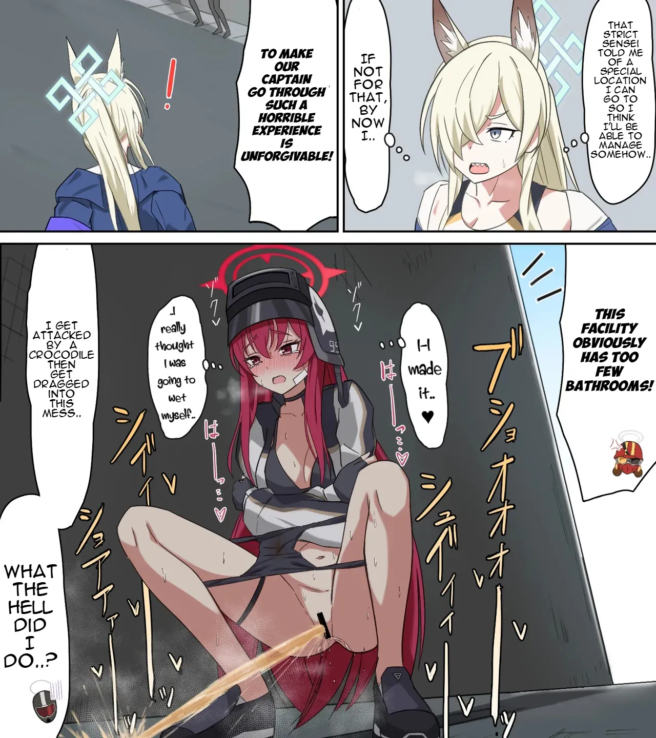 [Keiki-ya-san (Ningen no Saga)] saving peeing! (Blue Archive) [English] numero di immagine  15