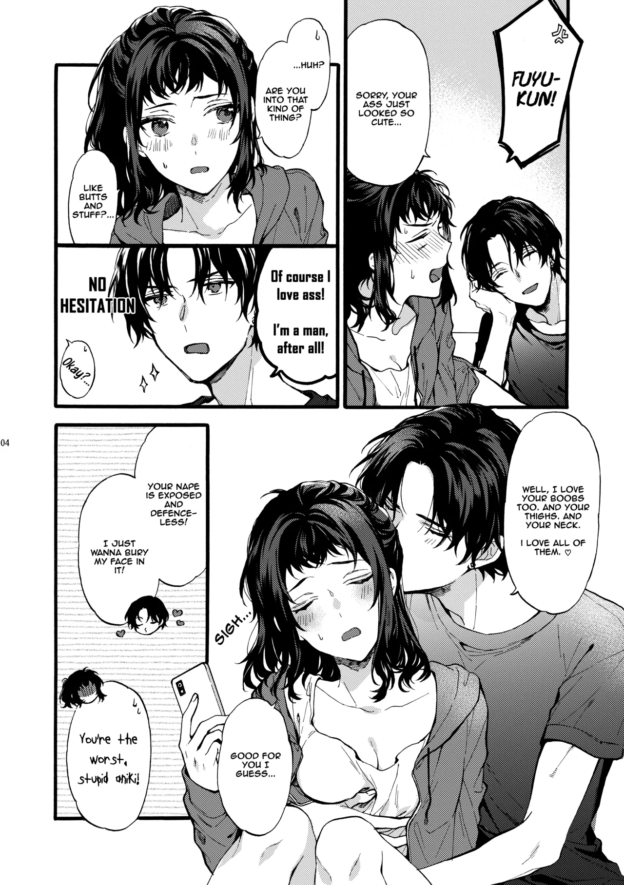 [ClockLord (Suzushiro Nerita)] Kono Hito Kareshi ja Arimasen!! (3) ~Shinomura Kyoudai no Nichijou~ | This Guy is NOT my Boyfriend!! ~A day in the life of the Shinomura siblings~ [English] [Rupee] numero di immagine  4