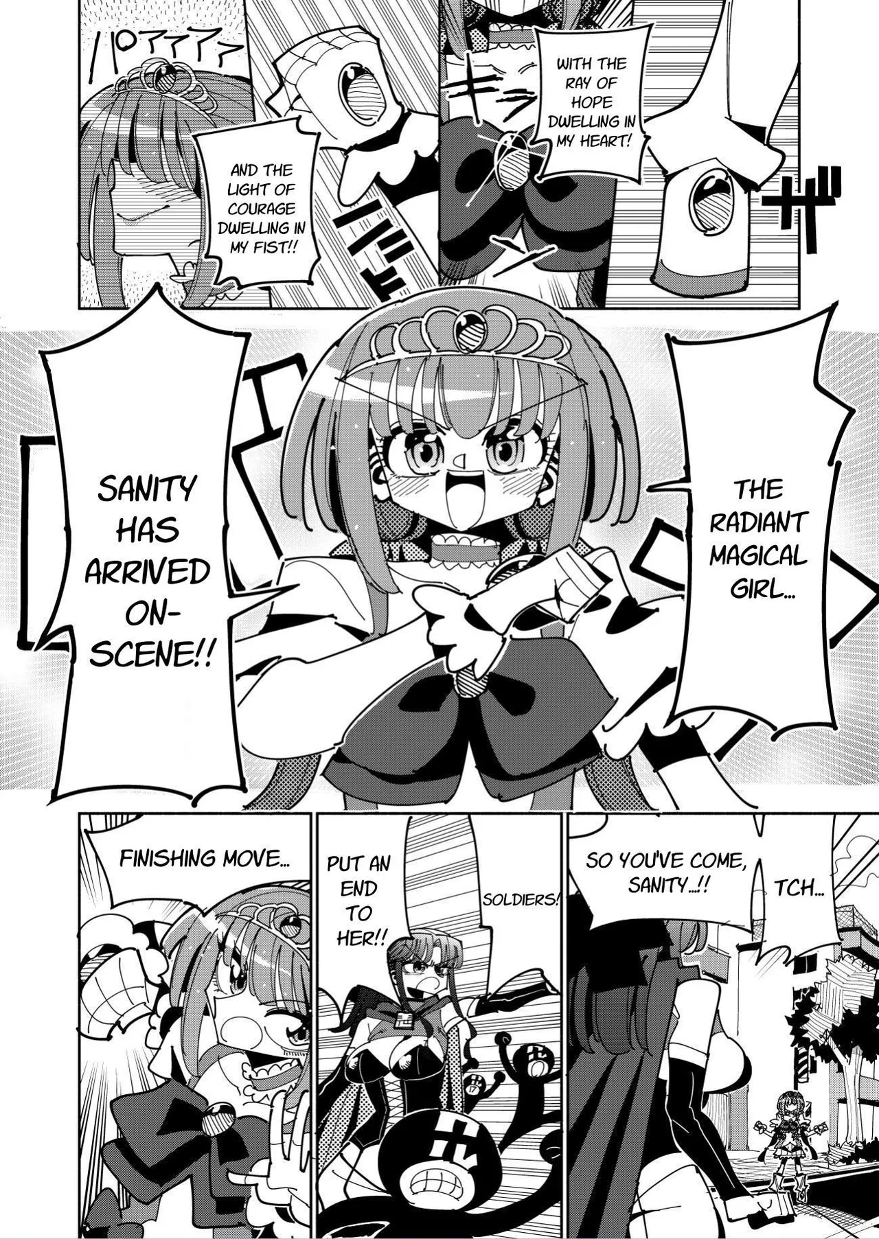 [7 Colored LED (Nekonso)] Futanari Mahou Shoujo VS Aku no Onna Kanbu no Yuuwaku | Futanari Magical Girl vs Seduction of an Evil Female Executive [English] [Selcouth] 图片编号 4