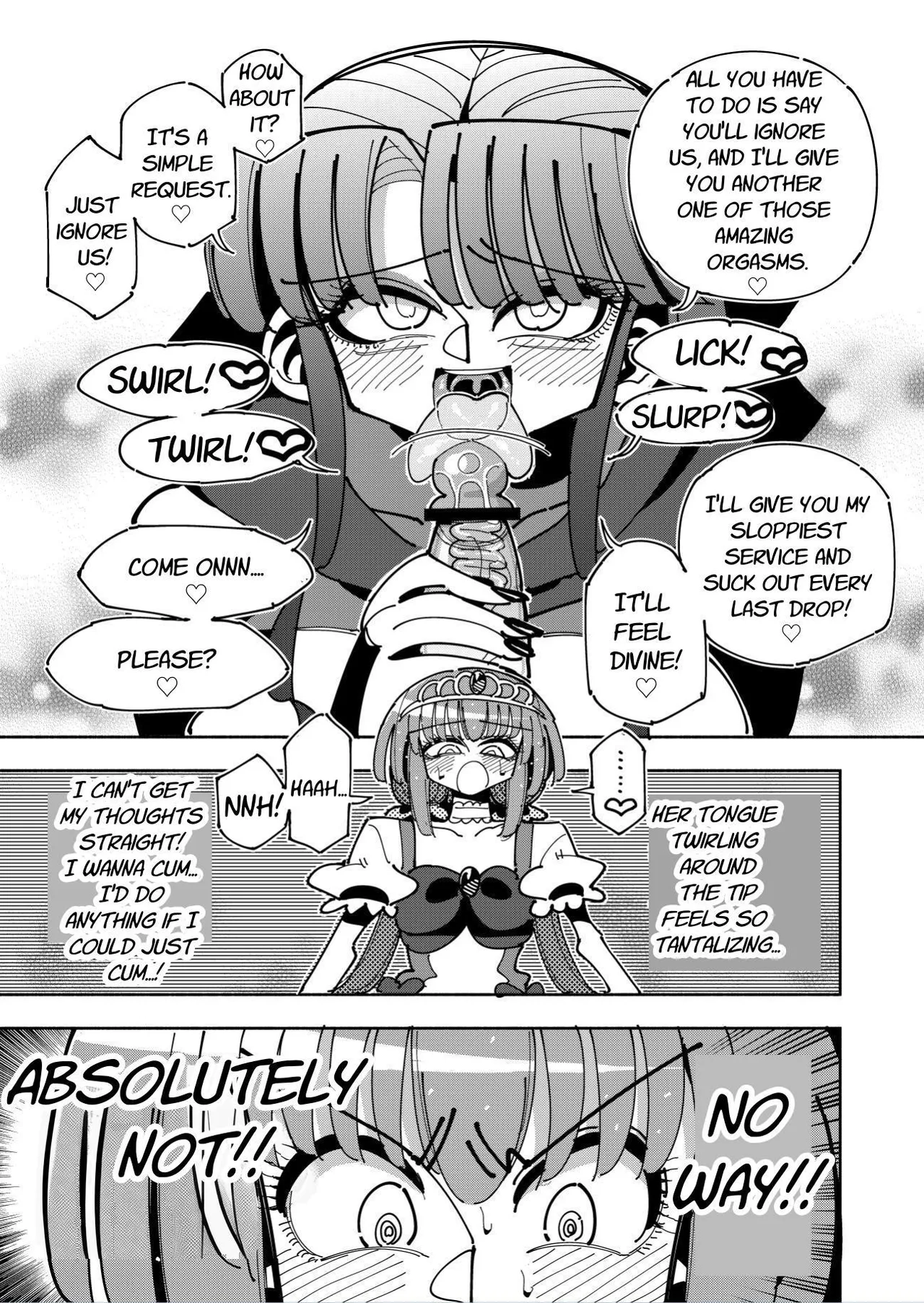 [7 Colored LED (Nekonso)] Futanari Mahou Shoujo VS Aku no Onna Kanbu no Yuuwaku | Futanari Magical Girl vs Seduction of an Evil Female Executive [English] [Selcouth] 图片编号 33