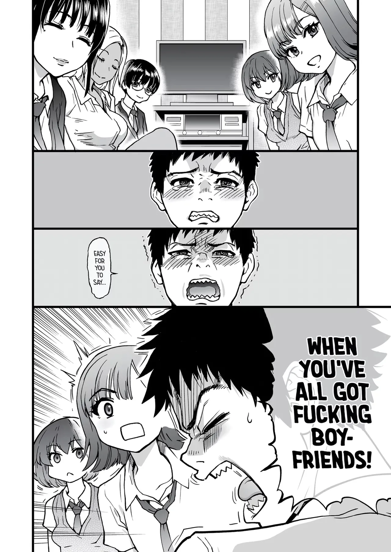 [Okina Keikaku (Shiwasu no Okina)] 100-Kai Furareta Zetsubou-teki ni Motenai Ore o Awarenda Kareshi Ari Onna Tomodachi ga Nandemo Eroi Koto Yarasete Kureta!! [English] [Digital] 图片编号 9