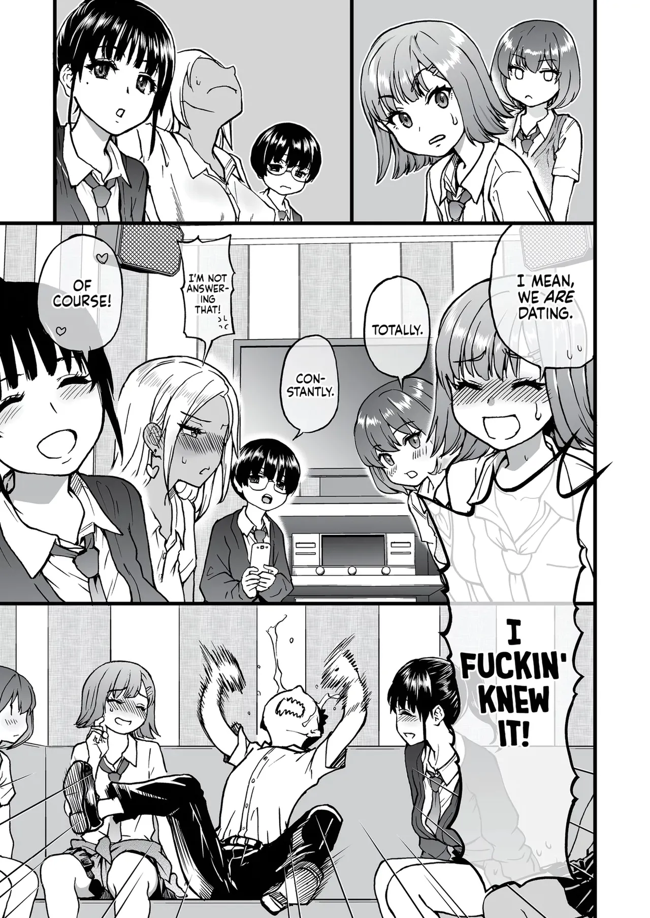 [Okina Keikaku (Shiwasu no Okina)] 100-Kai Furareta Zetsubou-teki ni Motenai Ore o Awarenda Kareshi Ari Onna Tomodachi ga Nandemo Eroi Koto Yarasete Kureta!! [English] [Digital] 图片编号 14