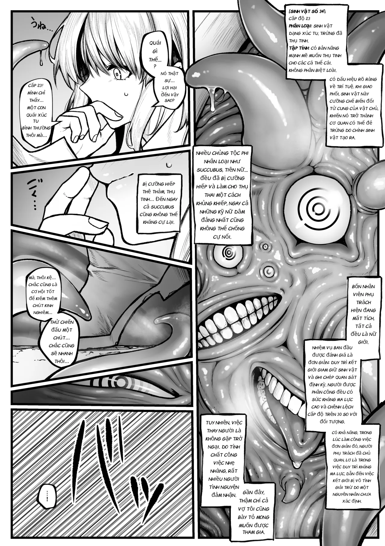 [Jury] Muttsuri Boukensha wa Shokushu nanka ni Maketakunai | Nữ Mạo Hiểm Giả Dâm Đãng Không Cam Bị Chinh Phục Bởi Xúc Tu [Vietnamese] изображение № 2