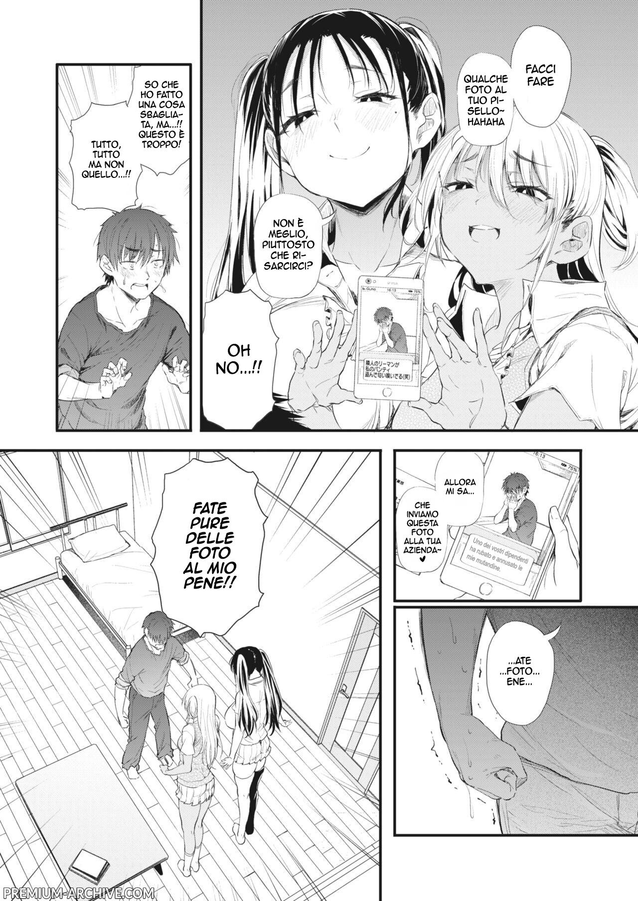 [Nusmusbim] Totte Torarete Shirokuro Gal Shimai | Le Sorelle Gal Bianca e Gal Nera hanno Ripreso i miei Crimini (COMIC HOTMILK 2023-12) [Italian] [Digital] imagen número 9