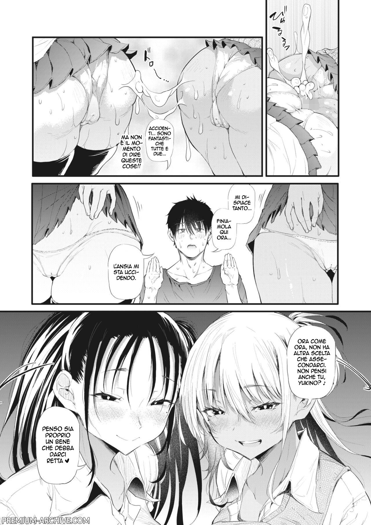 [Nusmusbim] Totte Torarete Shirokuro Gal Shimai | Le Sorelle Gal Bianca e Gal Nera hanno Ripreso i miei Crimini (COMIC HOTMILK 2023-12) [Italian] [Digital] imagen número 14