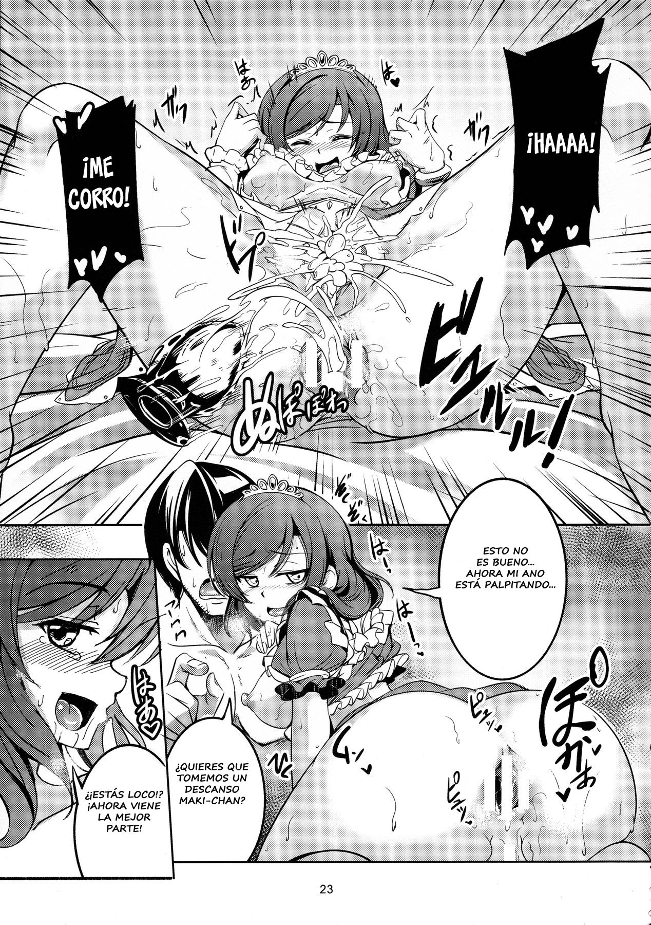 (C89) [WindArTeam (WindArt)] Koi Hime Love Maki!! 3 (Love Live!) [Spanish] image number 24
