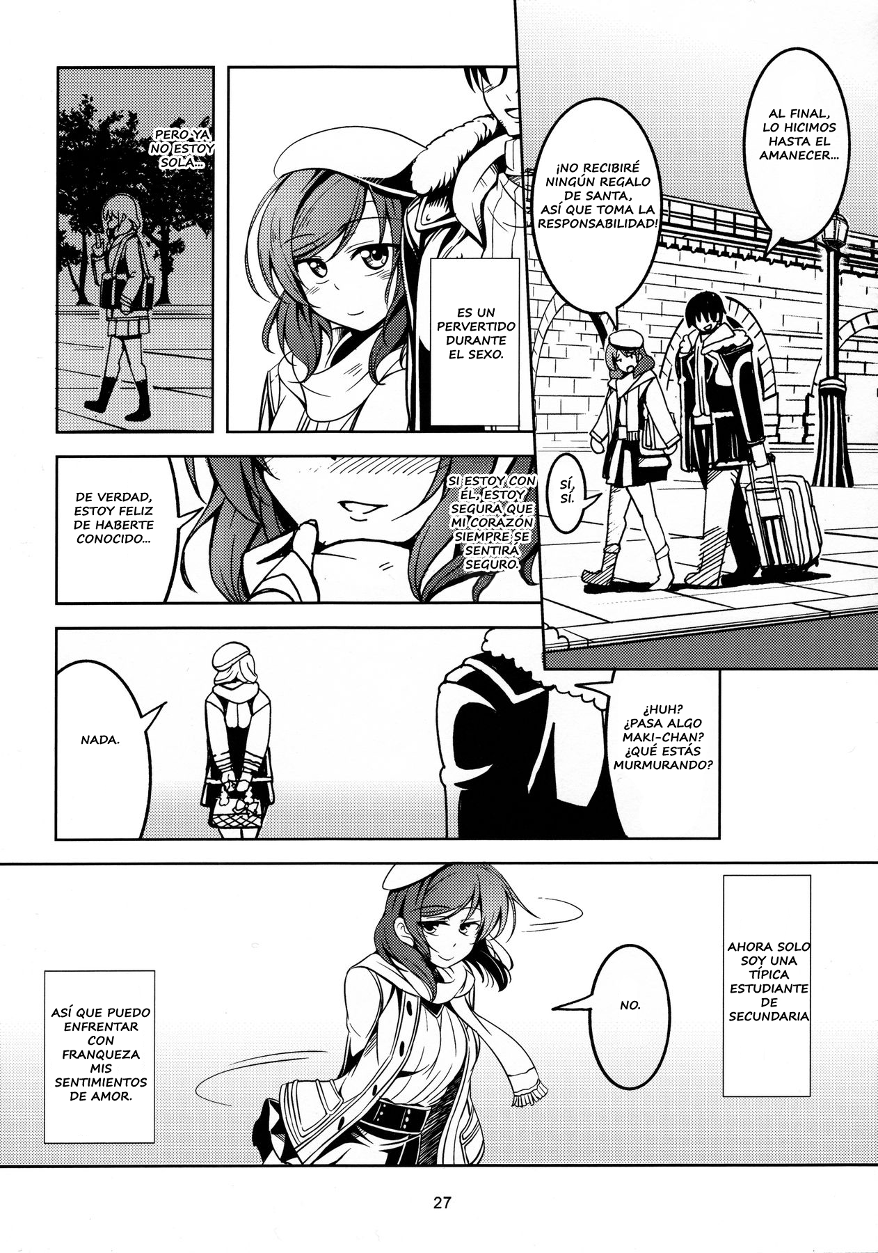 (C89) [WindArTeam (WindArt)] Koi Hime Love Maki!! 3 (Love Live!) [Spanish] image number 28