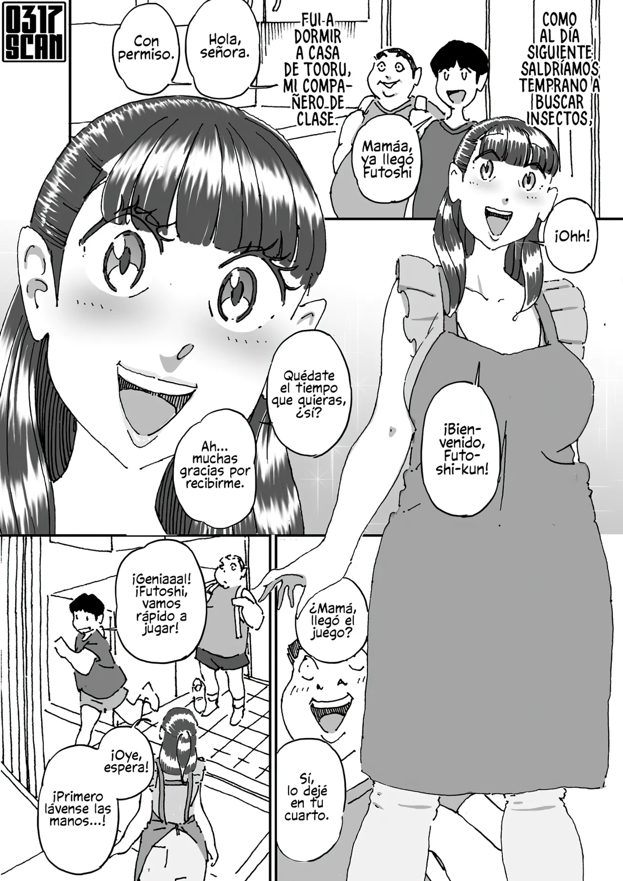 [maple-go] Tomodachi no Yokkyuu Fuman na Hahaoya ni Semattara Souzou Ijou ni Yokkyuu Fuman datta!! [Spanish] 画像番号 2