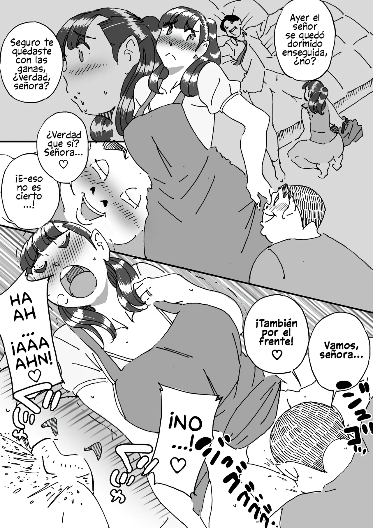 [maple-go] Tomodachi no Yokkyuu Fuman na Hahaoya ni Semattara Souzou Ijou ni Yokkyuu Fuman datta!! [Spanish] 画像番号 13