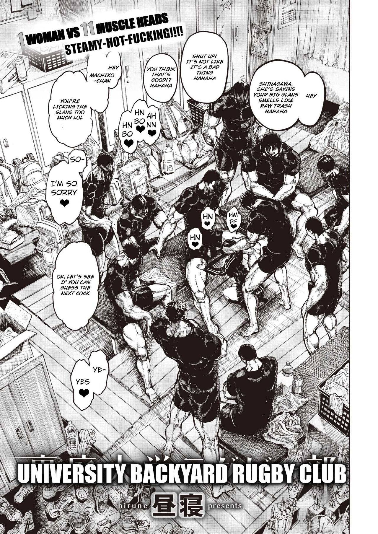 [Hirune] Uraniwa Daigaku Rugby-bu | University Backyard Rugby Club (COMIC Kairakuten 2020-02) [English] [PHILO] [Digital] 3eme image