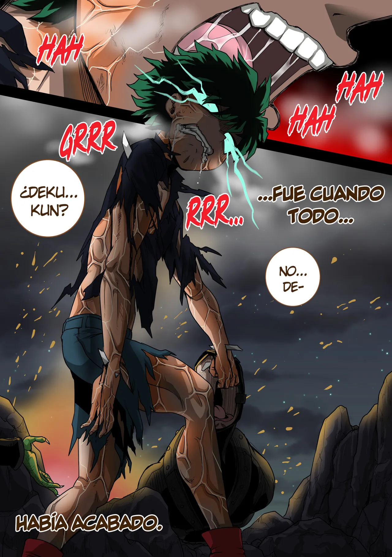 [Juicebox Koujou (Juna Juna Juice)] Boku no Harem Academia Ch. 8: Kanojo-tachi no Kesshin (kouhen) (Boku no Hero Academia) [Spanish] [NTINFS] 图片编号 10