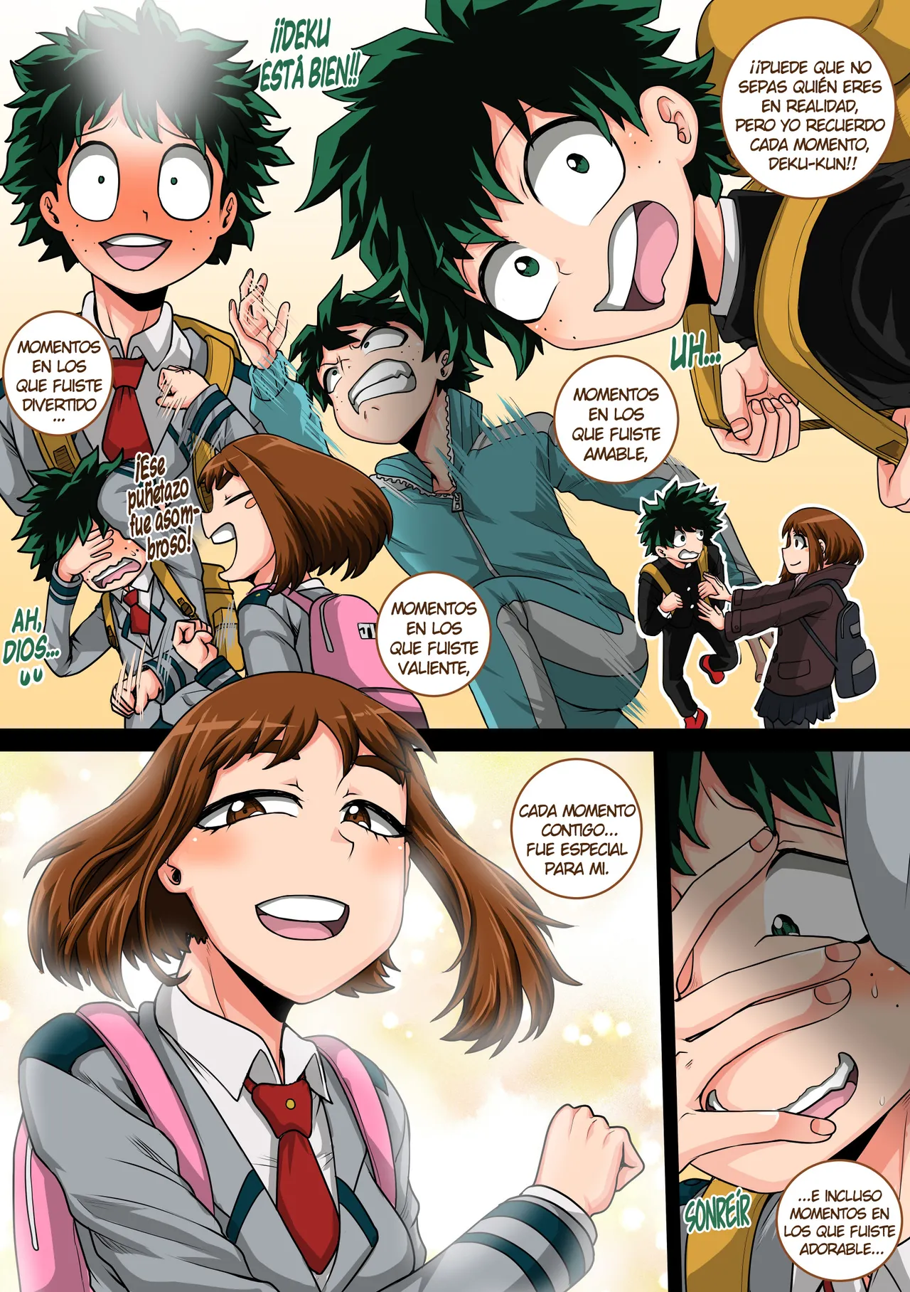 [Juicebox Koujou (Juna Juna Juice)] Boku no Harem Academia Ch. 8: Kanojo-tachi no Kesshin (kouhen) (Boku no Hero Academia) [Spanish] [NTINFS] 图片编号 33