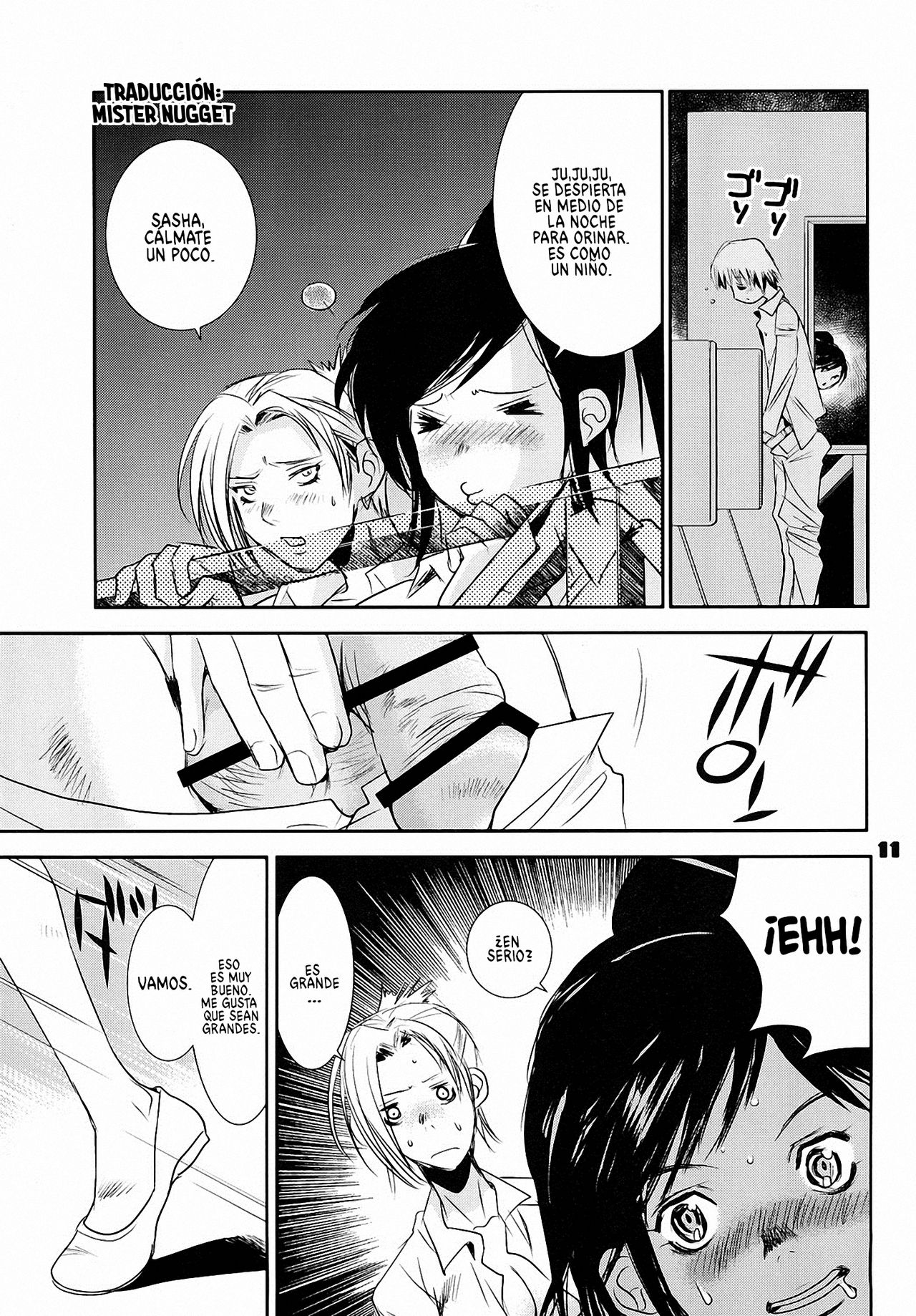 [United Soujisha (Unite Souji)] Kucchae! Armin (Shingeki no Kyojin) [Spanish] [Mr. Nugget] [Digital] image number 10