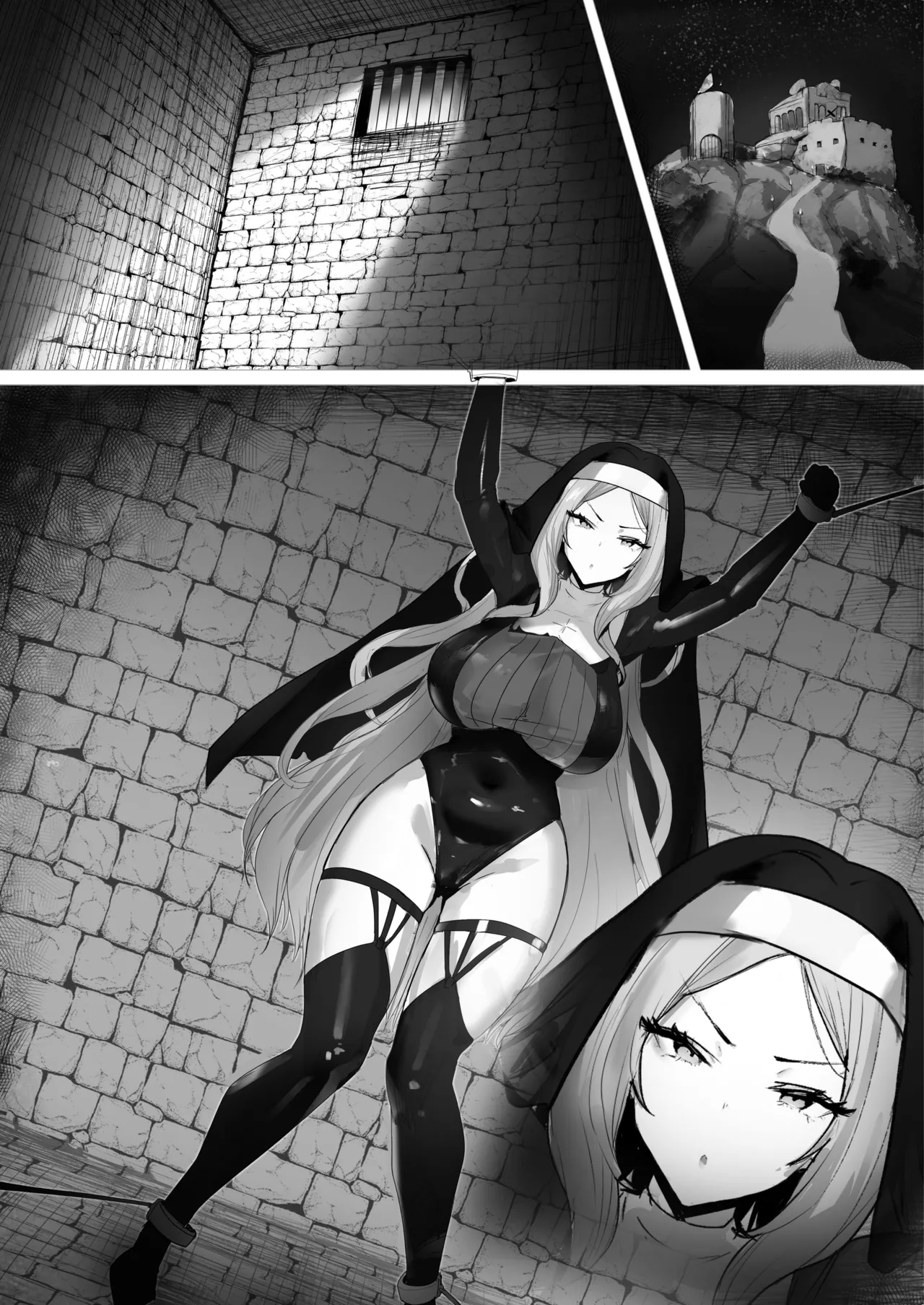 [聖華快楽書店] 聖女種馬化計画 ～ふたなりを生やされた聖女が魔族たちのパパになるまで～ 이미지 번호 48