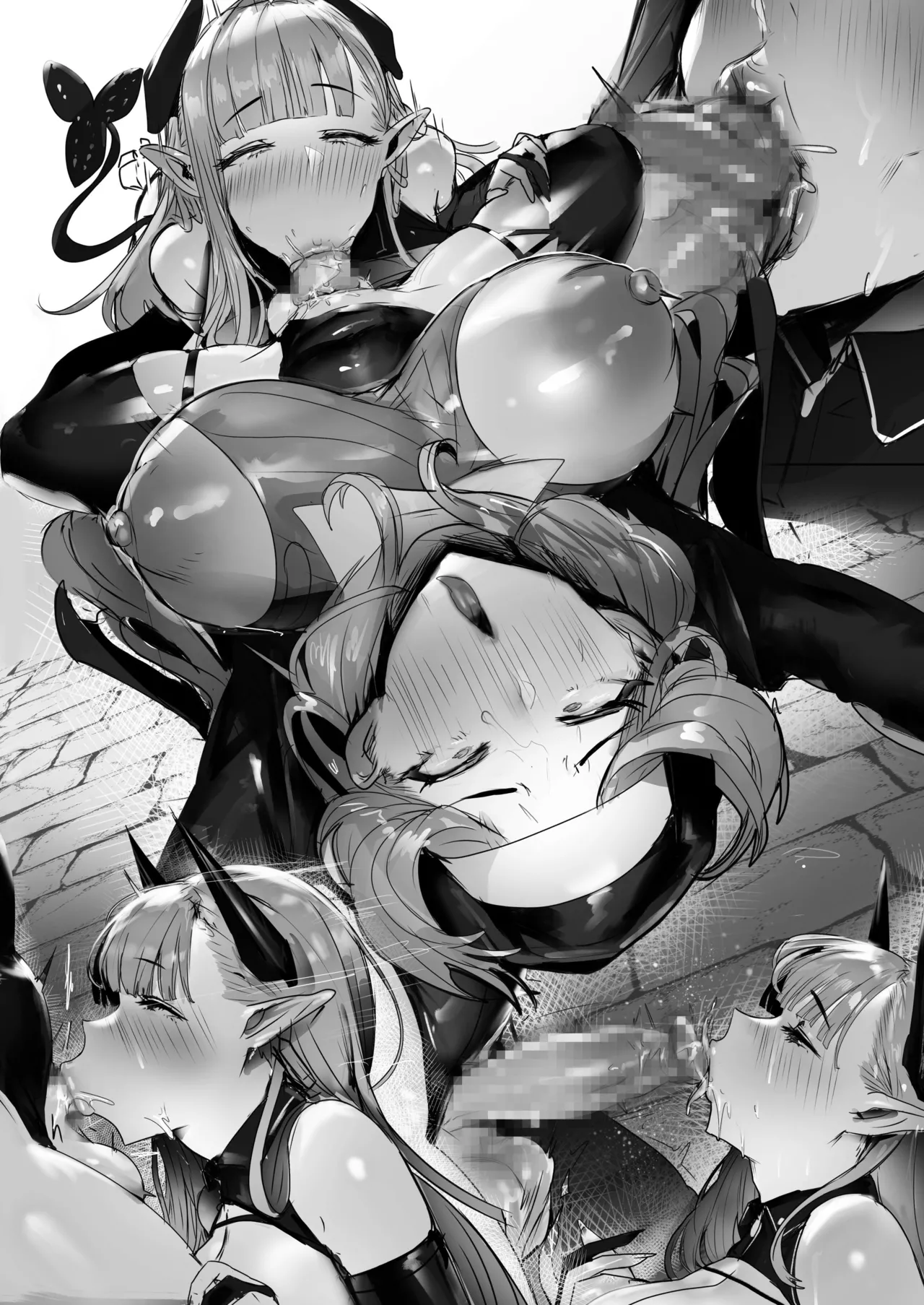 [聖華快楽書店] 聖女種馬化計画 ～ふたなりを生やされた聖女が魔族たちのパパになるまで～ 이미지 번호 55