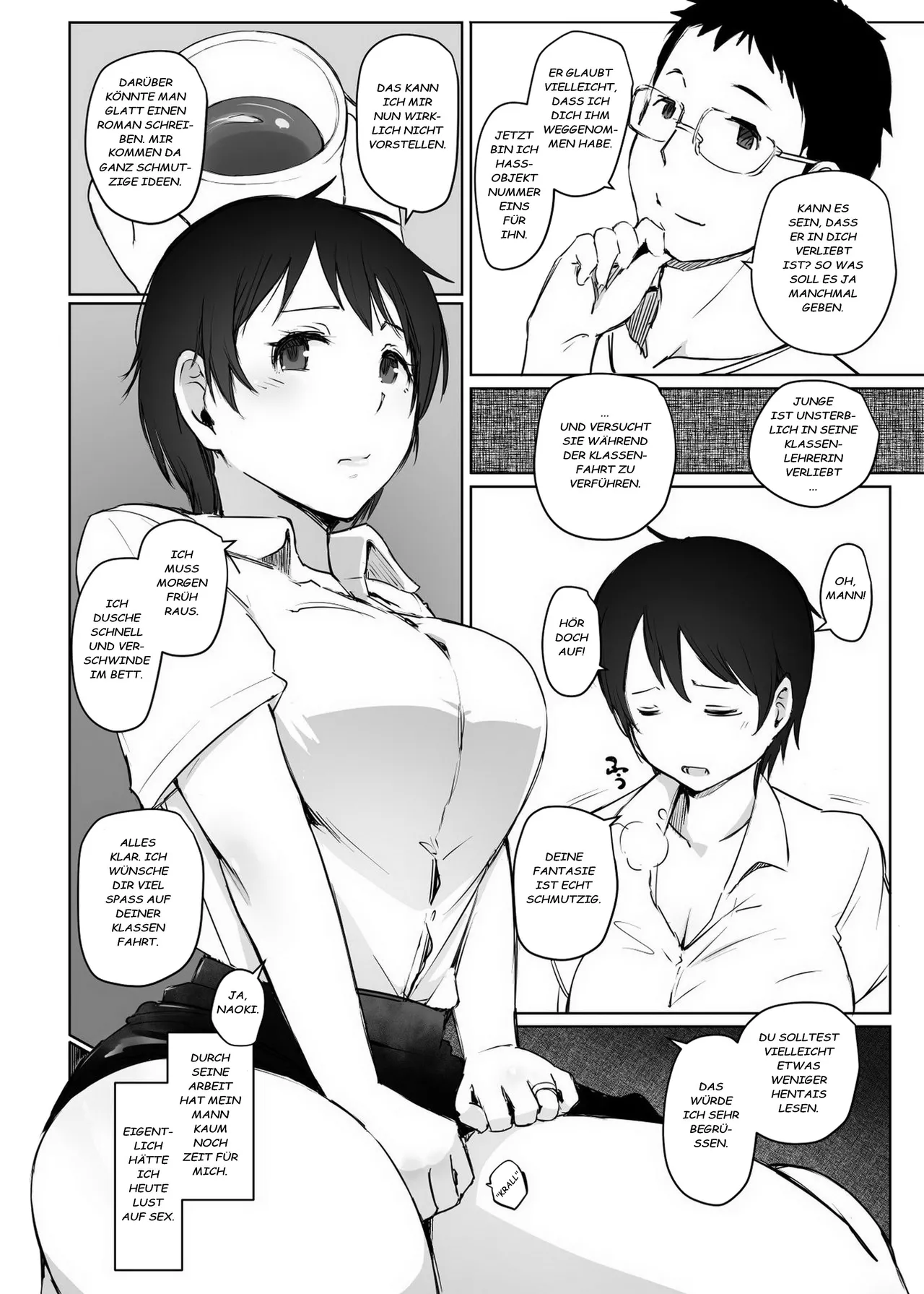 Arakureta Monotachi (Arakure)] Hitozuma Kyoushi NTR Shuugakuryokou [German] изображение № 5