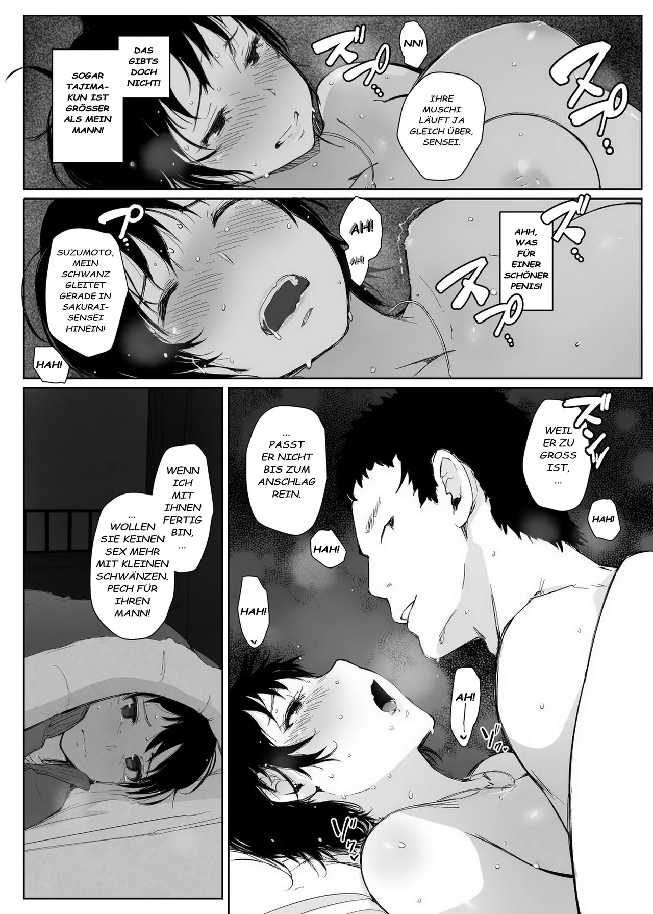 Arakureta Monotachi (Arakure)] Hitozuma Kyoushi NTR Shuugakuryokou [German] изображение № 49