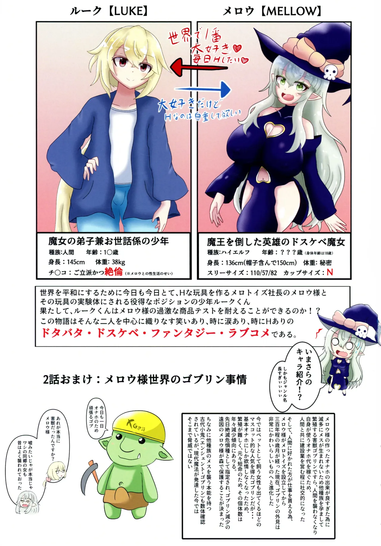 (C105) [Mellowsanchi (Amakaze Mellow)] Mellow-sama to Boku no ja ro Kan Bakunyuu Majo to no Shibosei Seikatsu VOL. 1 Bildnummer 29