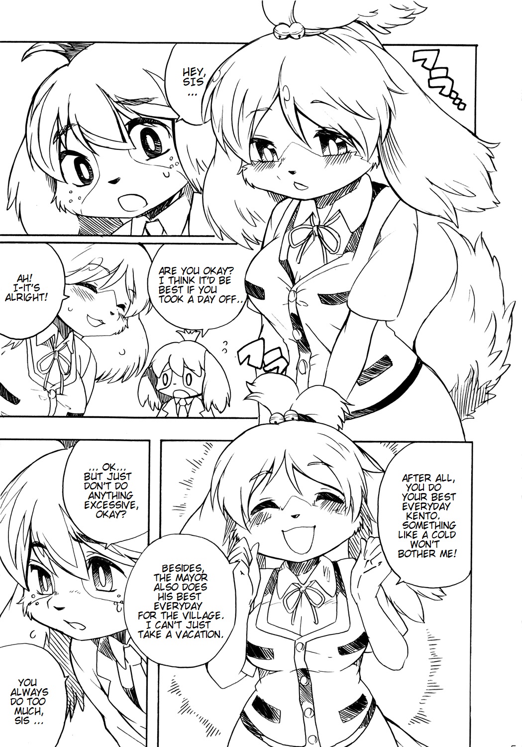 (C83) [Dogear (Inumimi Moeta)] Forever You. (Animal Crossing) [English] [Decensored] image number 4