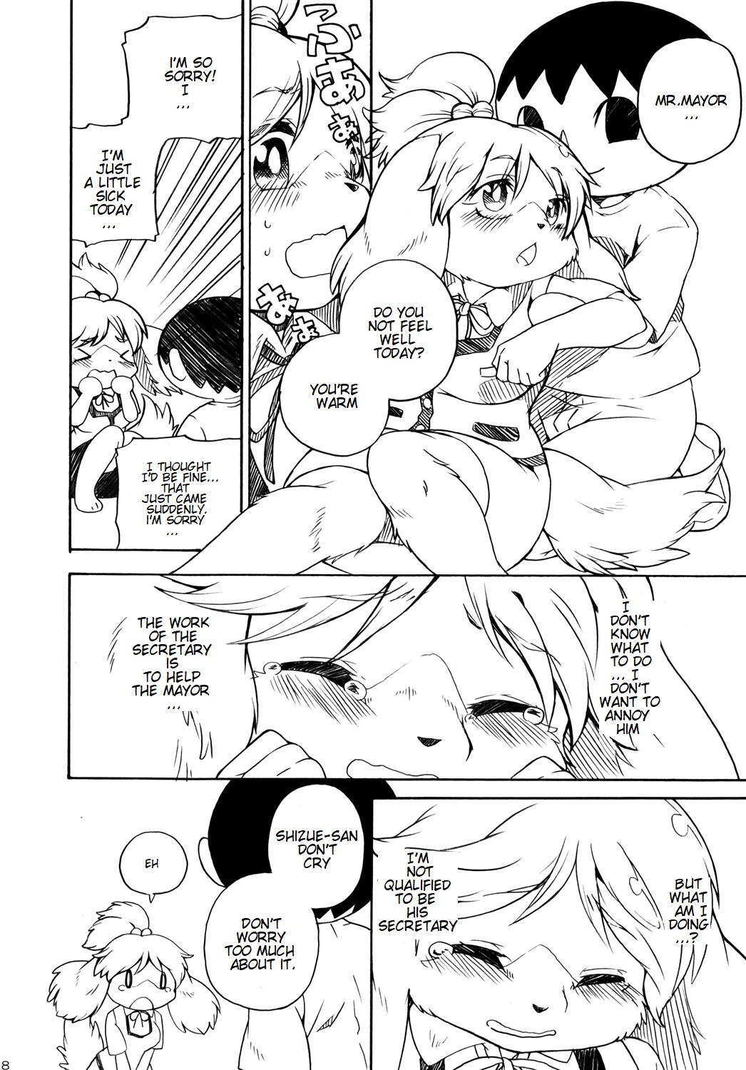 (C83) [Dogear (Inumimi Moeta)] Forever You. (Animal Crossing) [English] [Decensored] image number 7