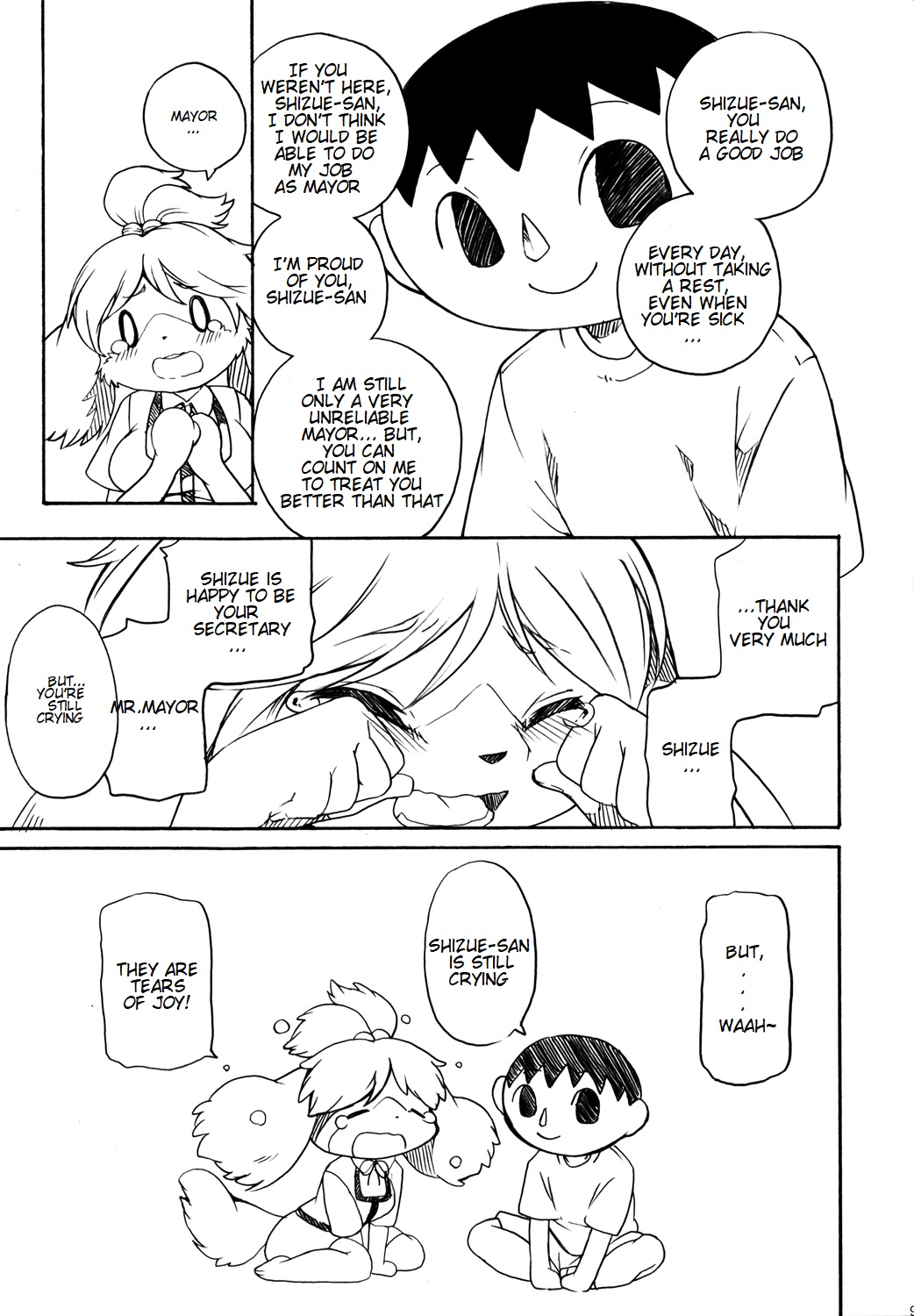 (C83) [Dogear (Inumimi Moeta)] Forever You. (Animal Crossing) [English] [Decensored] image number 8