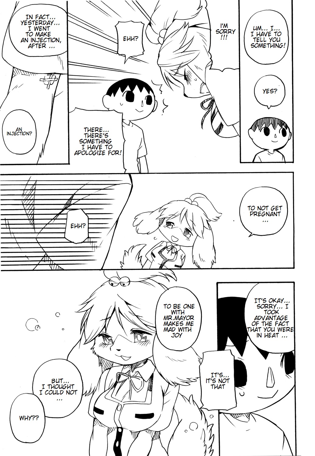 (C83) [Dogear (Inumimi Moeta)] Forever You. (Animal Crossing) [English] [Decensored] image number 18