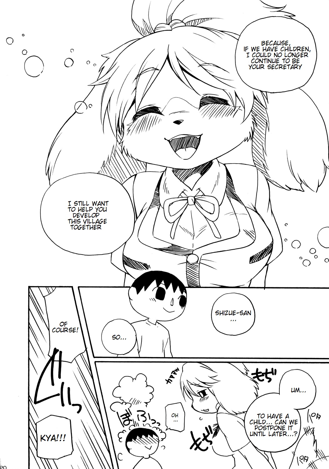 (C83) [Dogear (Inumimi Moeta)] Forever You. (Animal Crossing) [English] [Decensored] image number 19