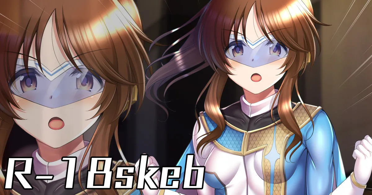 [ment] バーニング・バスターズに加入した藍子が敗北してしまう絵 画像番号 1