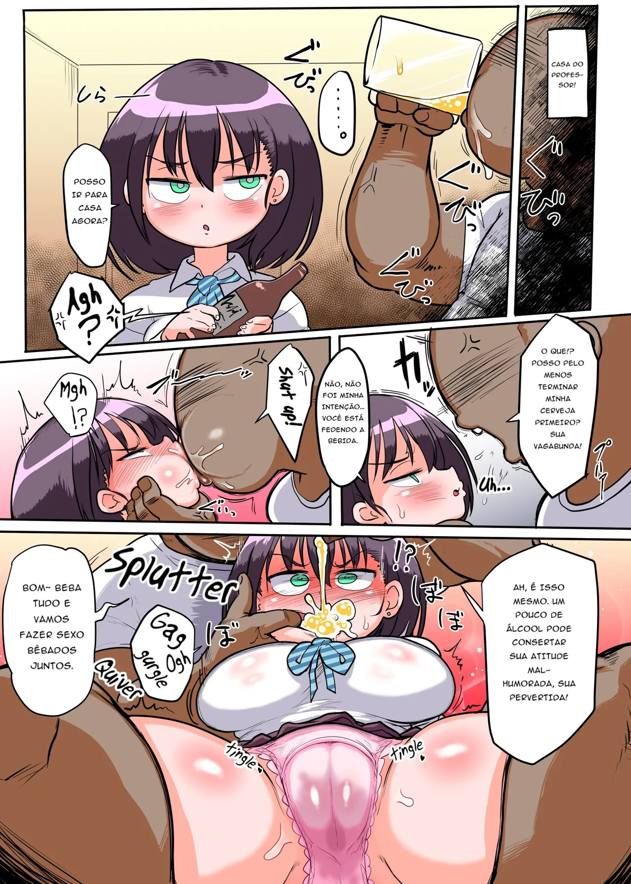 [Ranchi Kibun (Soborogo)] Mukiryoku Mukuchikei JK Hibiya-san - Ukkari Sensei no Kakitare ni Nacchaimashita. 2 [TRADUZIDO PT-BR] image number 7