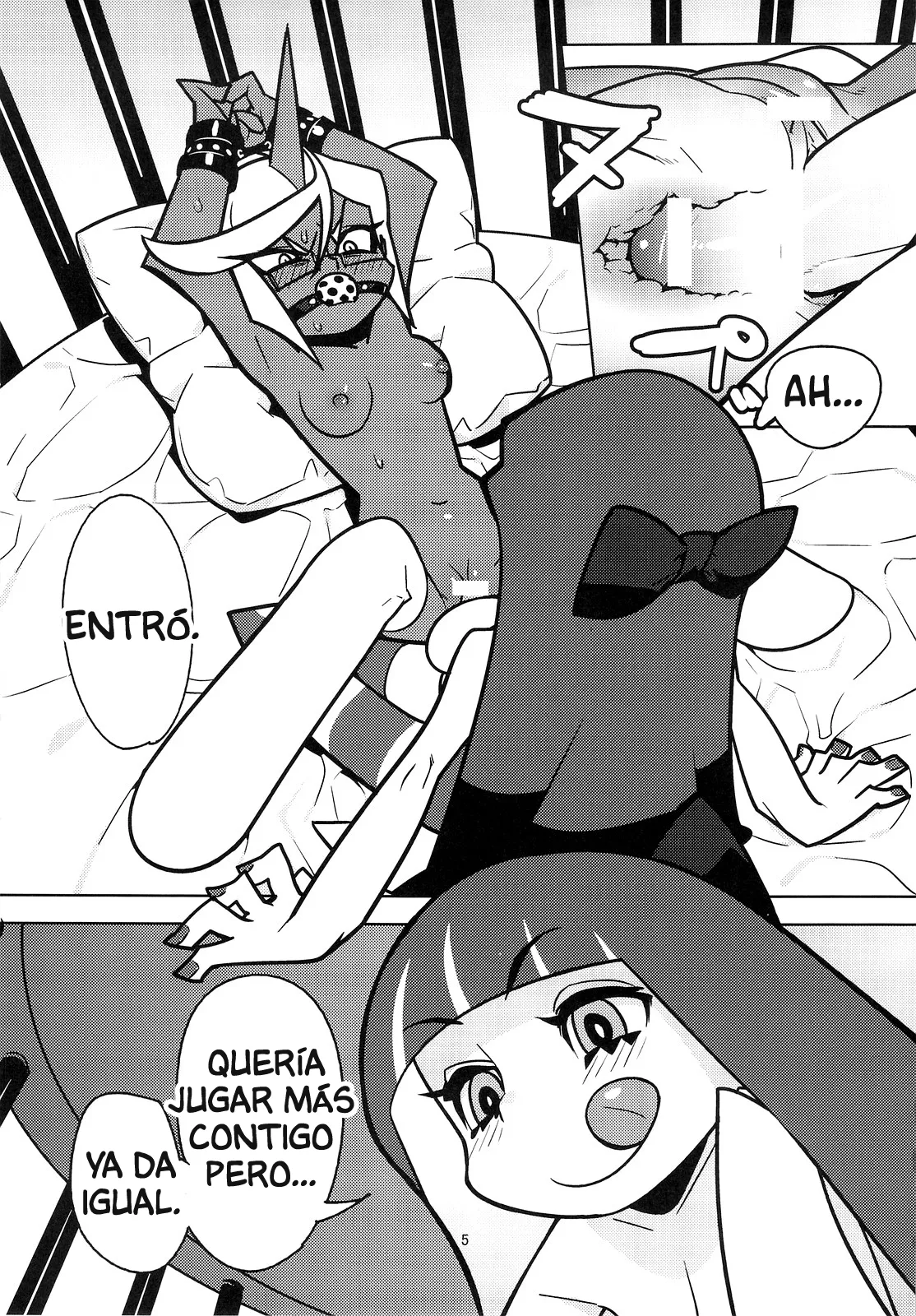 [Hamanasu Chaya (Hamanasu)] Oshioki! Demon Sisters (Panty & Stocking with Garterbelt) [Spanish] numero di immagine  6