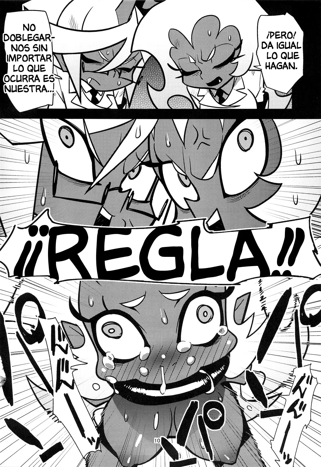 [Hamanasu Chaya (Hamanasu)] Oshioki! Demon Sisters (Panty & Stocking with Garterbelt) [Spanish] numero di immagine  11