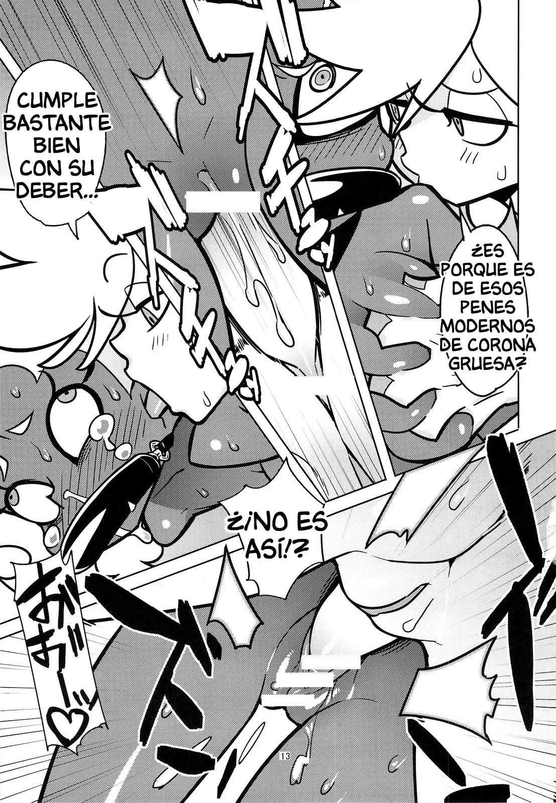 [Hamanasu Chaya (Hamanasu)] Oshioki! Demon Sisters (Panty & Stocking with Garterbelt) [Spanish] numero di immagine  14