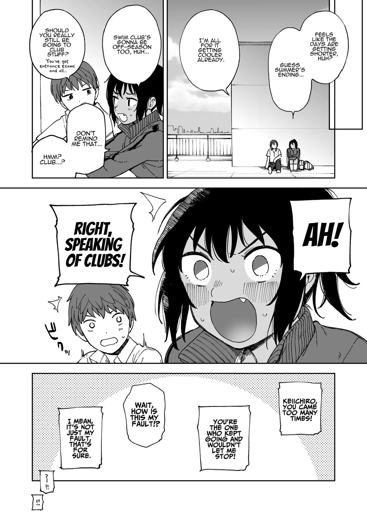 [Sashimi no Wife (Shiden)] After Summer Vacation [English] [ADTL] [Digital] 图片编号 32