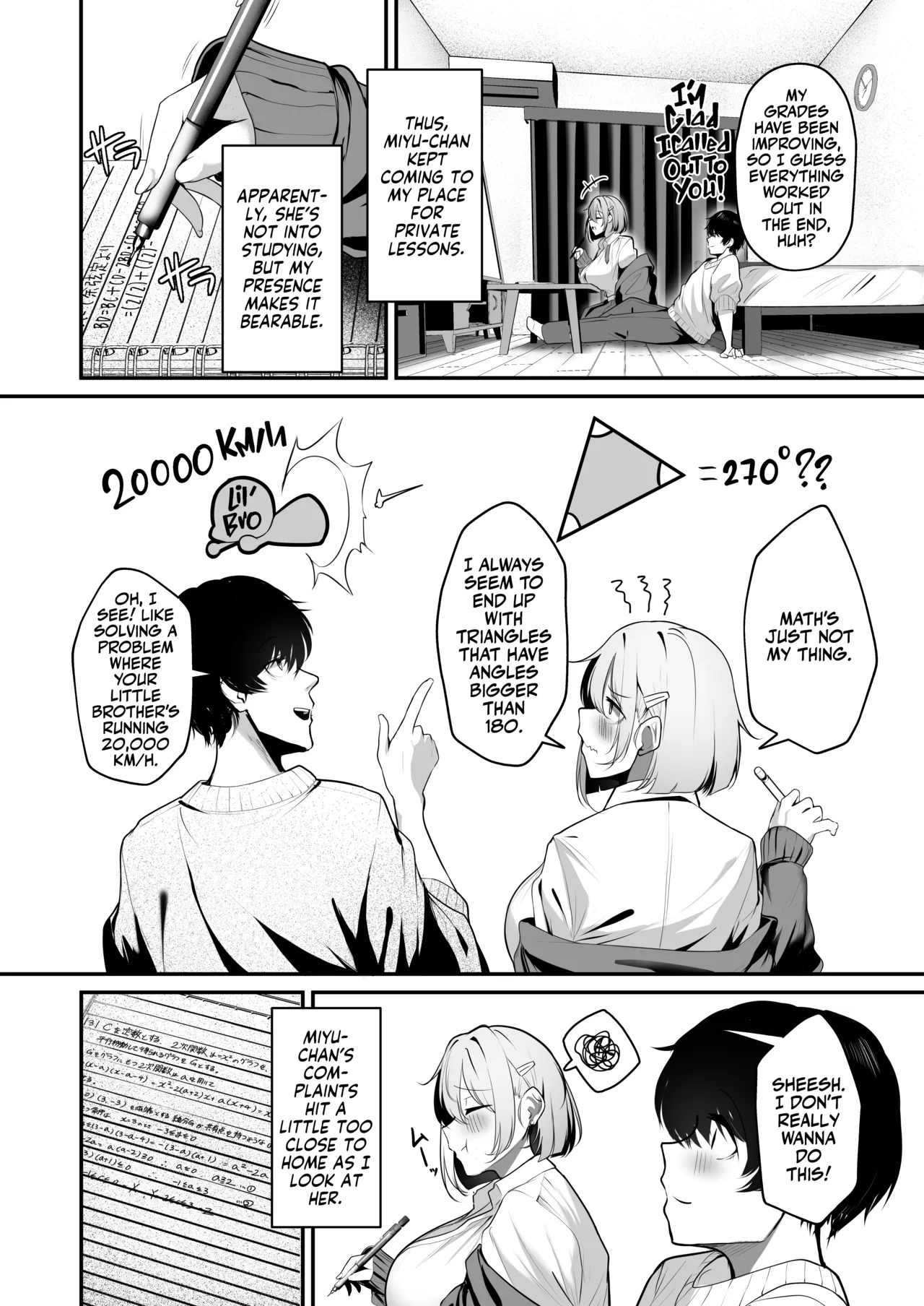 [Sakyu Syogun (Ksyum)] Ooya no Musume no Kyonyuu Gal ni Benkyou Oshietara Ecchi Shite Kureta Hanashi | The Landlord's Big-Tittied Gyaru Daughter Lets me have Sex in Exchange for Private Lessons![English] [Team Rabu2] [Digital] 图片编号 6