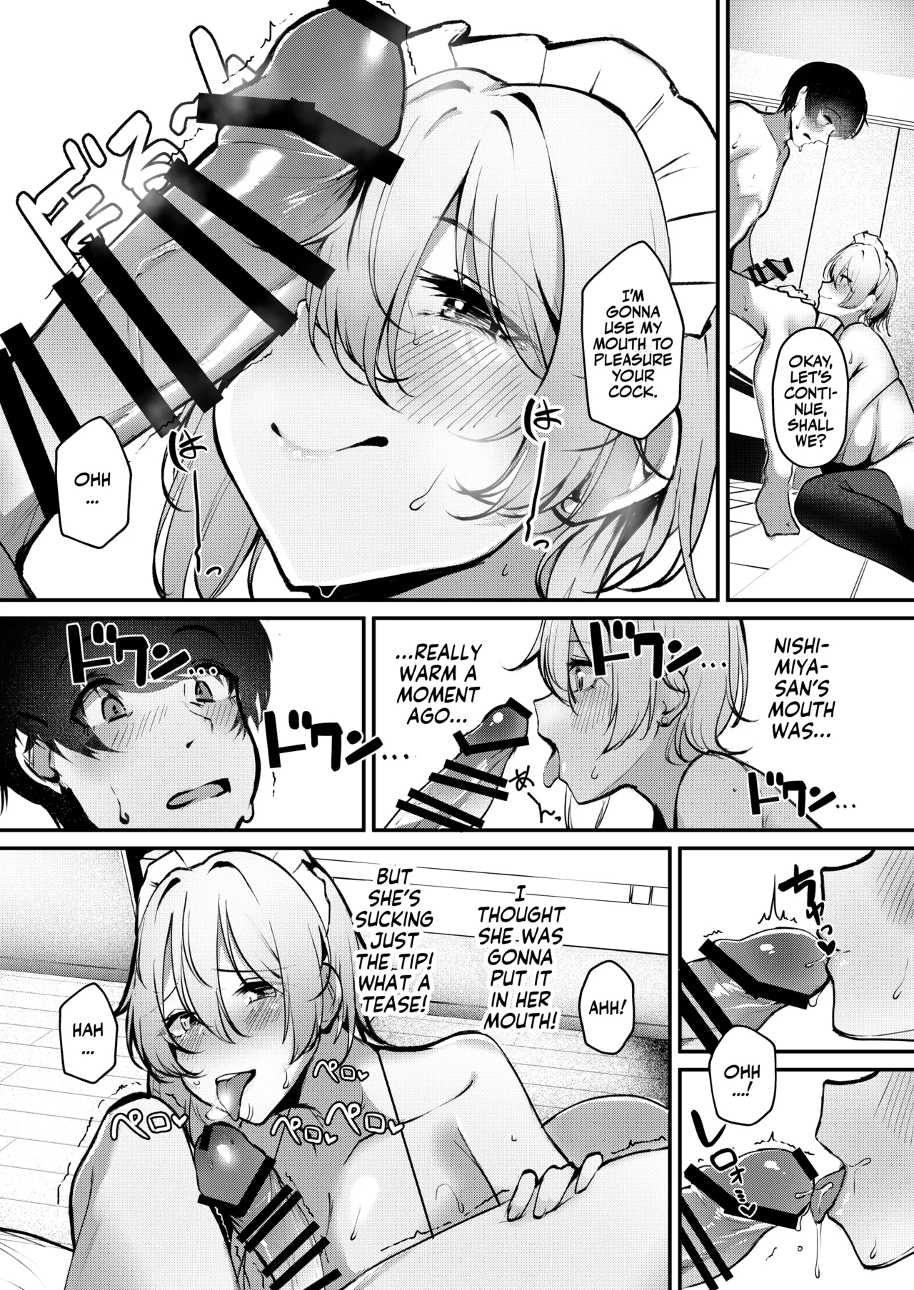 [Sakyu Syogkun (Ksyum)] Shuuden Nogashita Gal ga Maid Bikini de Gohoushi Ecchi shite Kureta Hanashi | A Big-Tittied Gyaru Missed the Last Train and put on a Maid Bikini in Exchange for Staying the Night! [English] [Team Rabu2] [Digital] numero di immagine  16