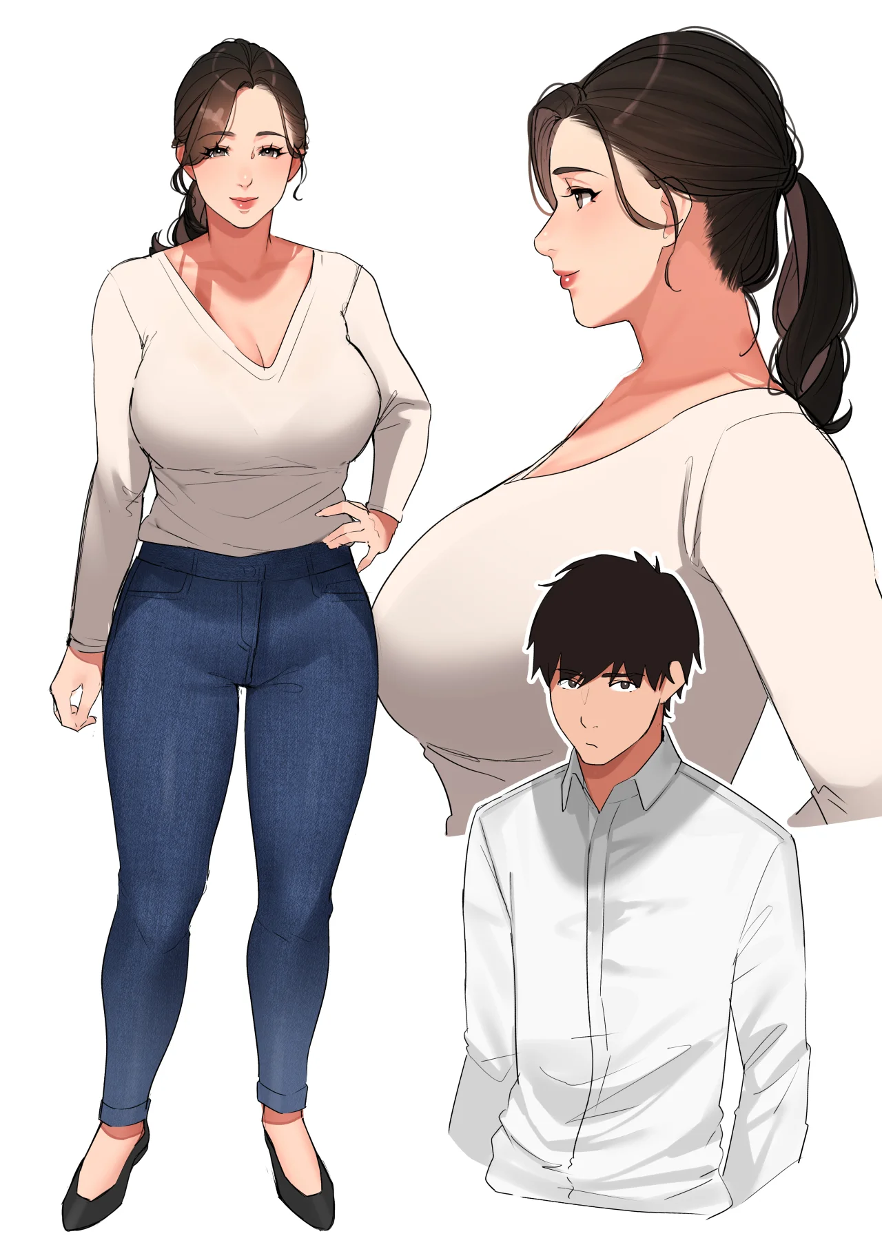 [Sakura no Tomoru Hi e] Kyouko-san wa Osananajimi no Okaa-san | Kyoko-san es la Madre de mi Amiga de la Infancia [Spanish] [Earl Hickey0] 画像番号 78