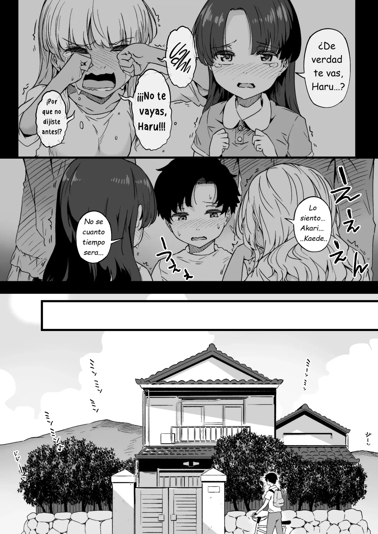 [Wakusei Nostalgia (Tokiwa Midori)] Osananajimi no Futago Gal ni Chikubi o Kaihatsu Sareta Ore | Me Reencontré con mis Amigas Gemelas de la Infancia [Spanish] [Earl Hickey0] [Digital] 画像番号 4