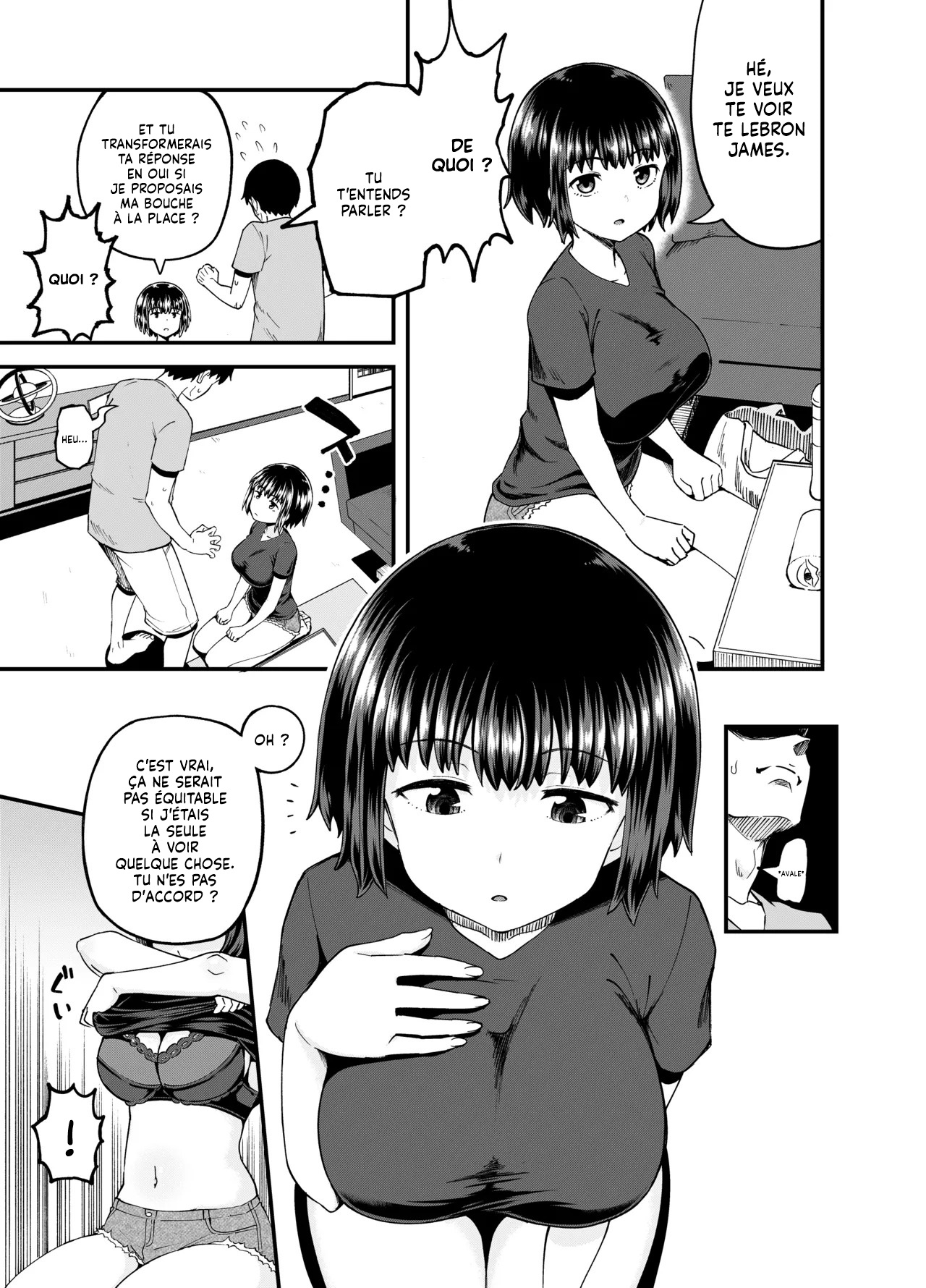 [Tonkotsu Fuumi (Poncocchan)] Soen ni Natteta Osananajimi ga Okuchi Onaho Gayoi Shite Kuru Mikkakan | Mon amie d'enfance remplace mon masturbateur pendant 3 jours [French] [Lopxi] [Digital] изображение № 9