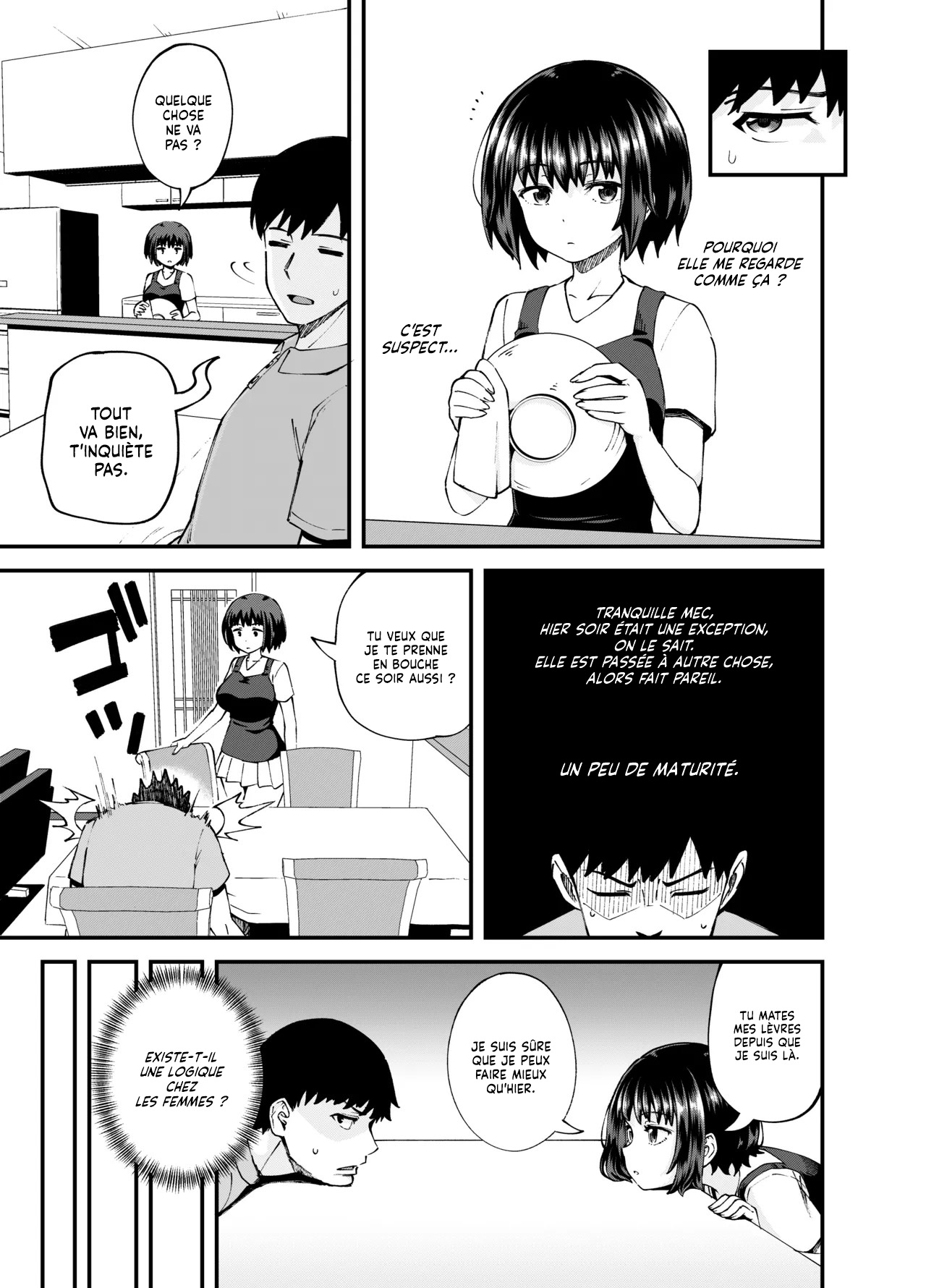 [Tonkotsu Fuumi (Poncocchan)] Soen ni Natteta Osananajimi ga Okuchi Onaho Gayoi Shite Kuru Mikkakan | Mon amie d'enfance remplace mon masturbateur pendant 3 jours [French] [Lopxi] [Digital] изображение № 17