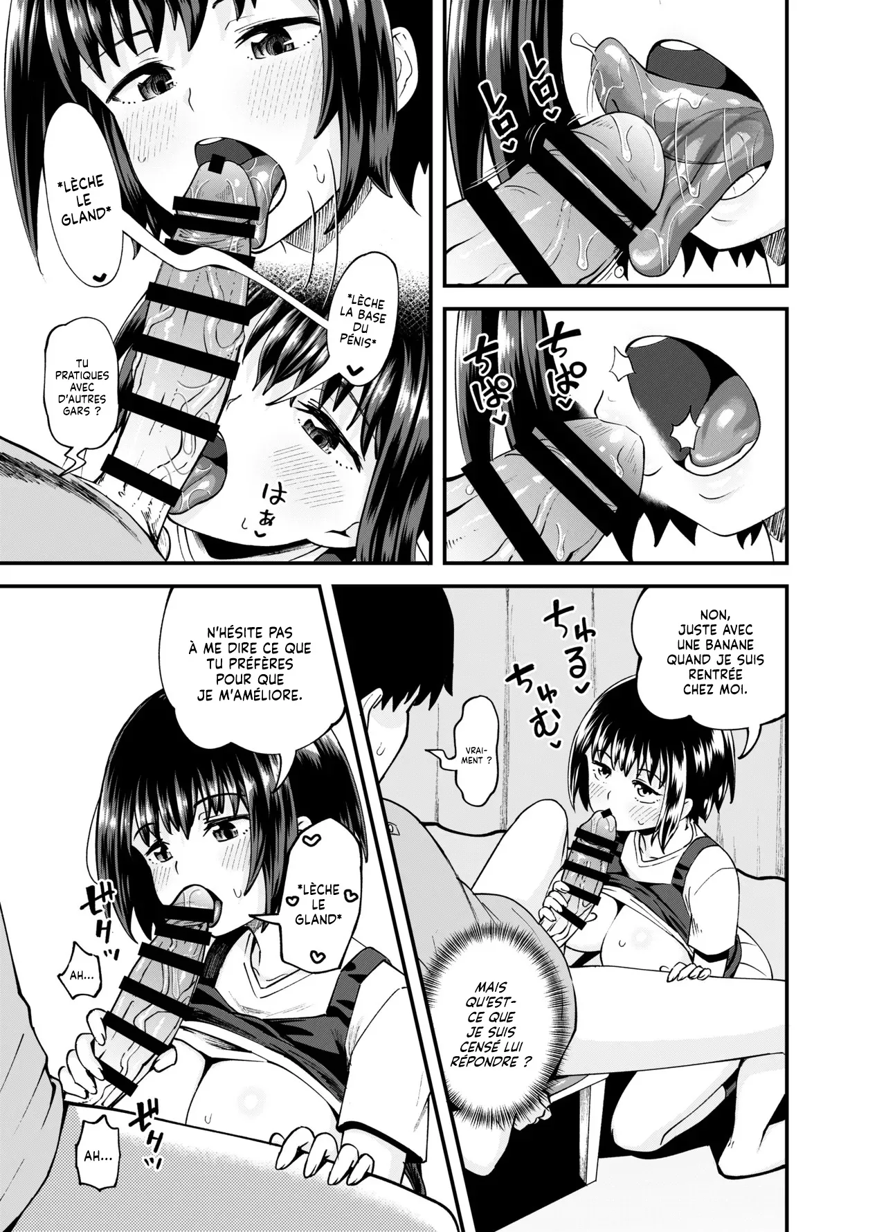 [Tonkotsu Fuumi (Poncocchan)] Soen ni Natteta Osananajimi ga Okuchi Onaho Gayoi Shite Kuru Mikkakan | Mon amie d'enfance remplace mon masturbateur pendant 3 jours [French] [Lopxi] [Digital] изображение № 19