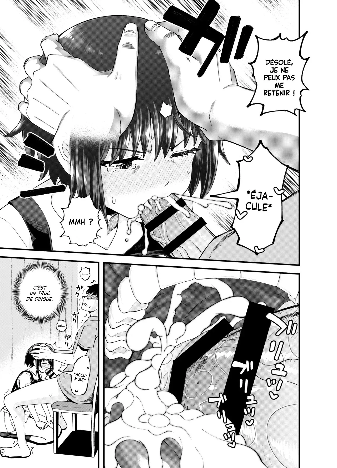 [Tonkotsu Fuumi (Poncocchan)] Soen ni Natteta Osananajimi ga Okuchi Onaho Gayoi Shite Kuru Mikkakan | Mon amie d'enfance remplace mon masturbateur pendant 3 jours [French] [Lopxi] [Digital] изображение № 23