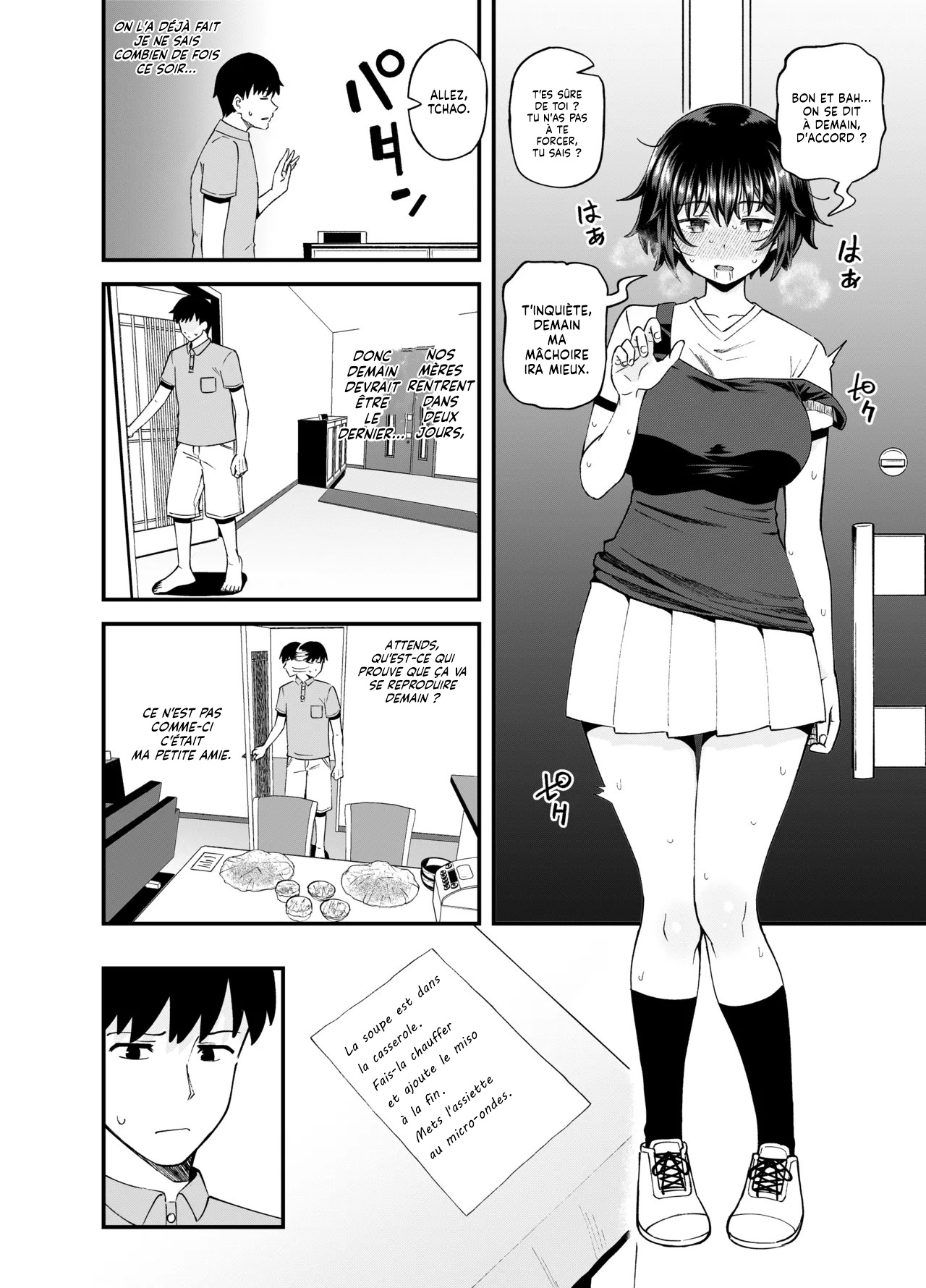 [Tonkotsu Fuumi (Poncocchan)] Soen ni Natteta Osananajimi ga Okuchi Onaho Gayoi Shite Kuru Mikkakan | Mon amie d'enfance remplace mon masturbateur pendant 3 jours [French] [Lopxi] [Digital] изображение № 26