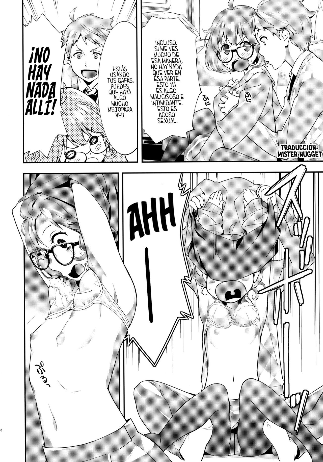 (C85) [Hapoi-dokoro (Okazaki Takeshi)] EXCLUDE (Kyoukai no Kanata) [Spanish] [Mr. Nugget] 11eme image