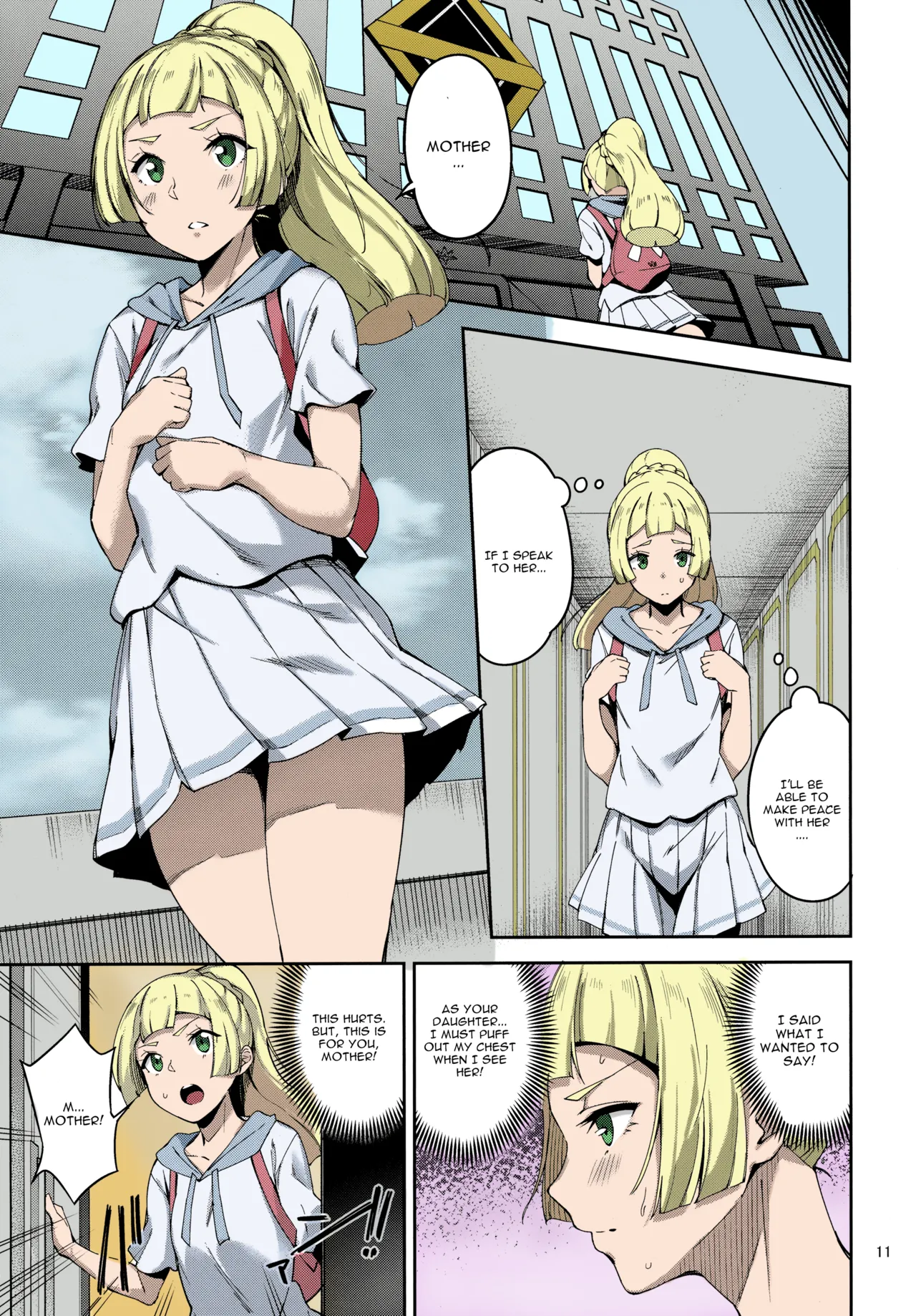 (C91) [Jukusei Kakuzatou (sugarBt)] Ultra Beast nante Nakatta (Pokémon Sun and Moon) [English] [CGrascal] [Colorized] 图片编号 10