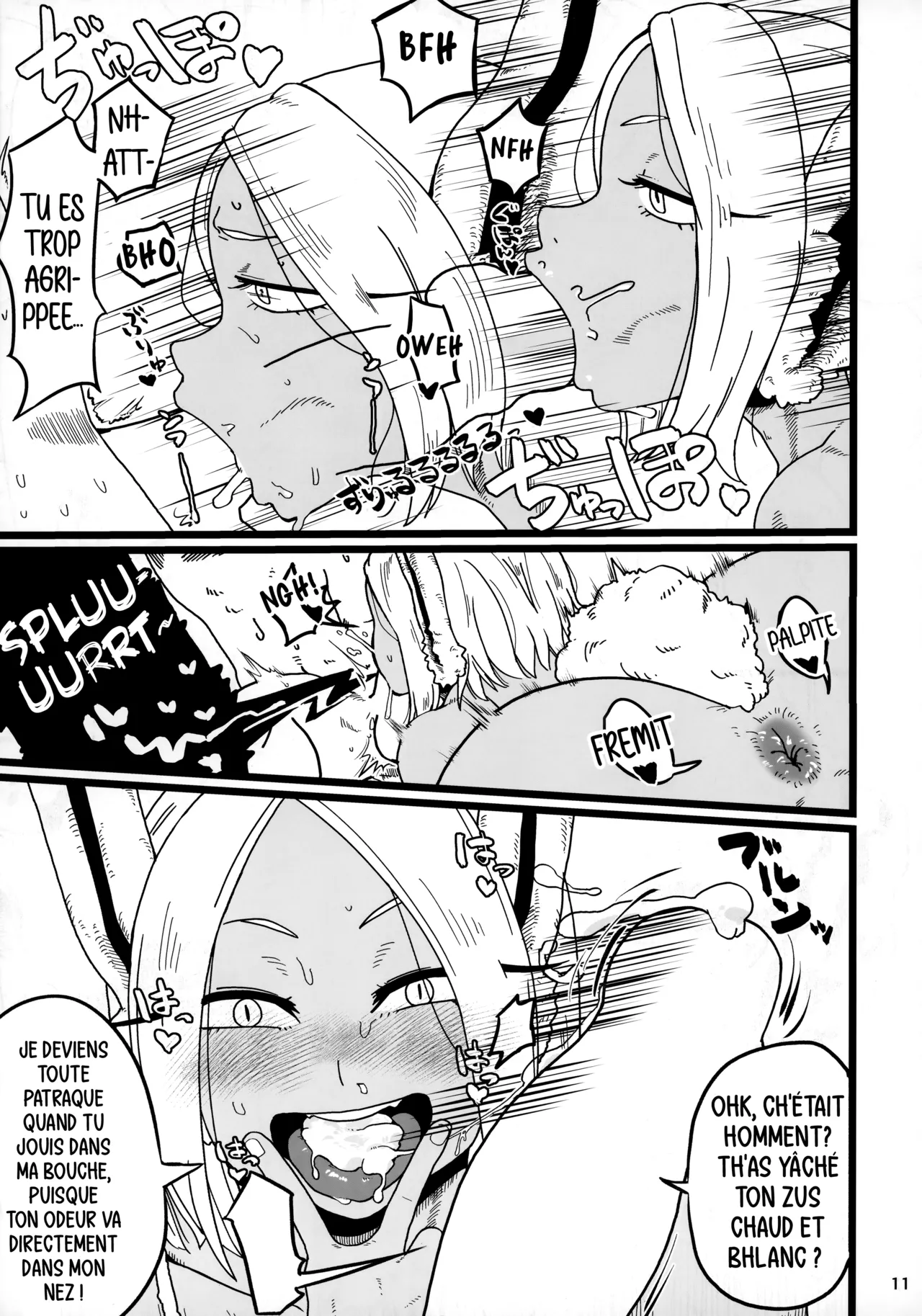 (C100) [Pin to Kite Jigoku (Dance Eiki)] Machi de Uwasa no Kyonyuu Bijin Hitozuma Mirko-san | Les Rumeurs en Ville sur la Magnifique et Plantureuse Jeune Femme Mariée Mirko~! (Boku no Hero Academia) [French] [L'Aile-ou-la-Cuisse-Trad] image number 10