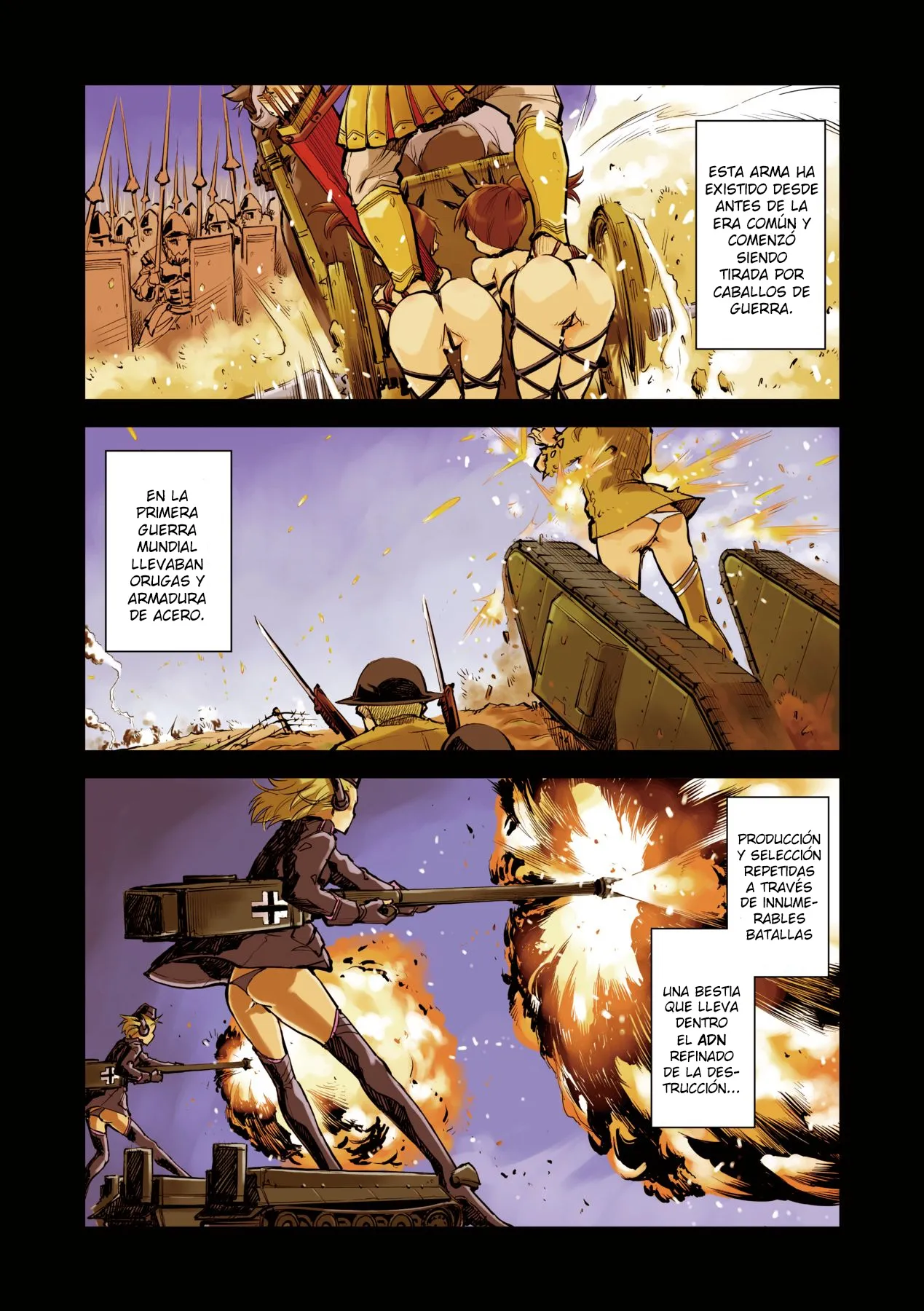 [Suzuki Kyoutarou] Tancolle 1 [Spanish] [Decensored] [Digital] image number 4