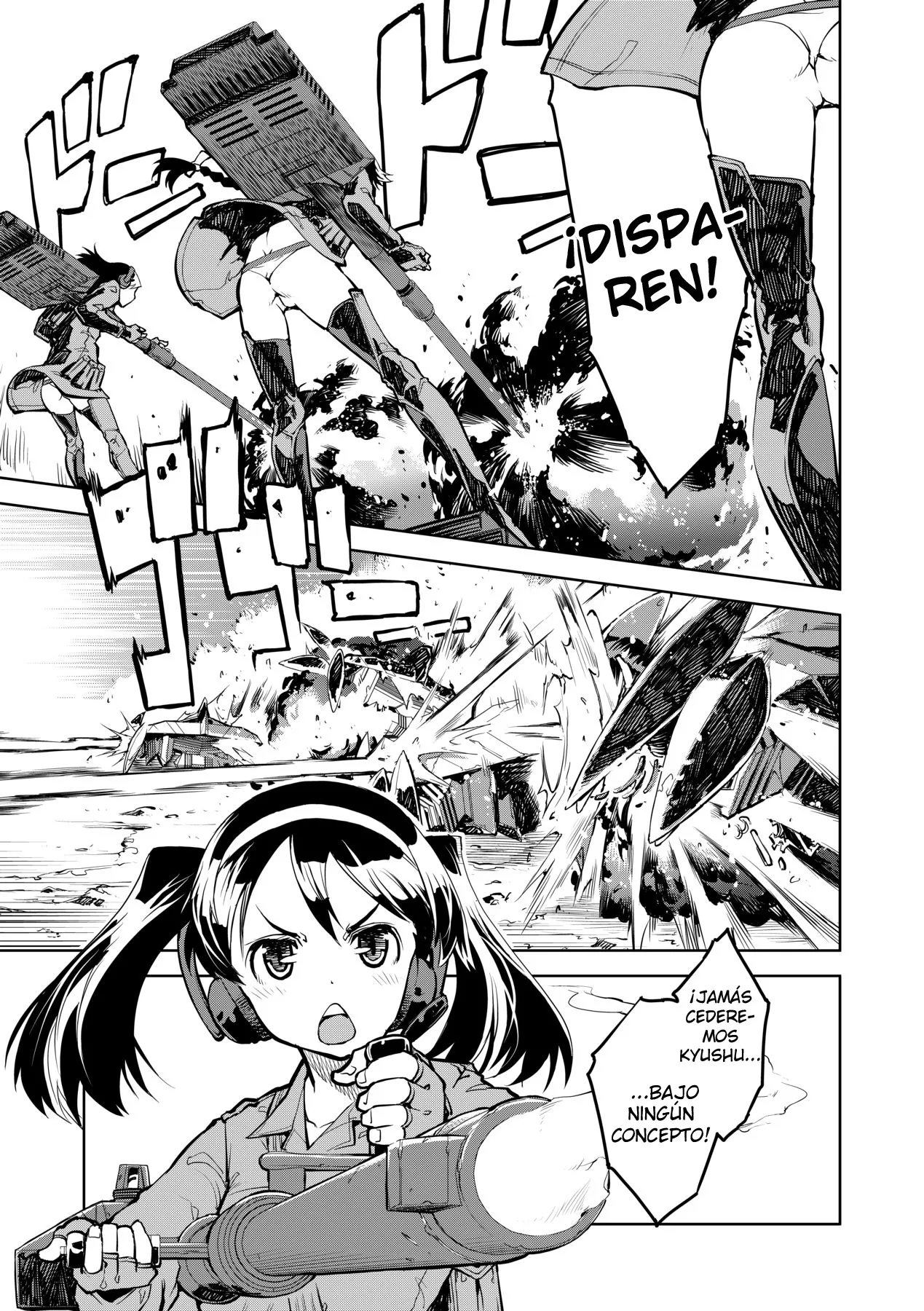 [Suzuki Kyoutarou] Tancolle 1 [Spanish] [Decensored] [Digital] image number 8