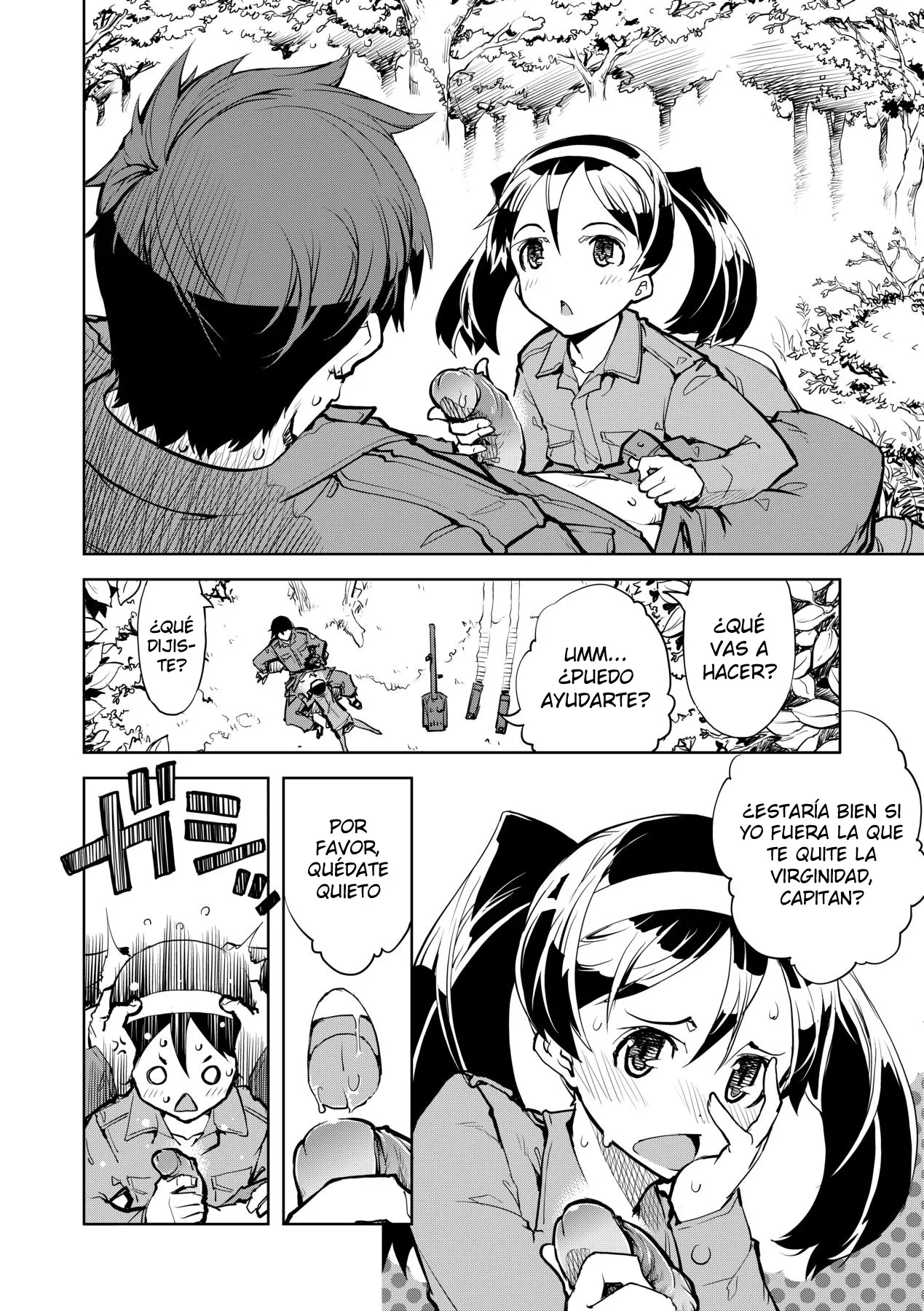 [Suzuki Kyoutarou] Tancolle 1 [Spanish] [Decensored] [Digital] image number 19