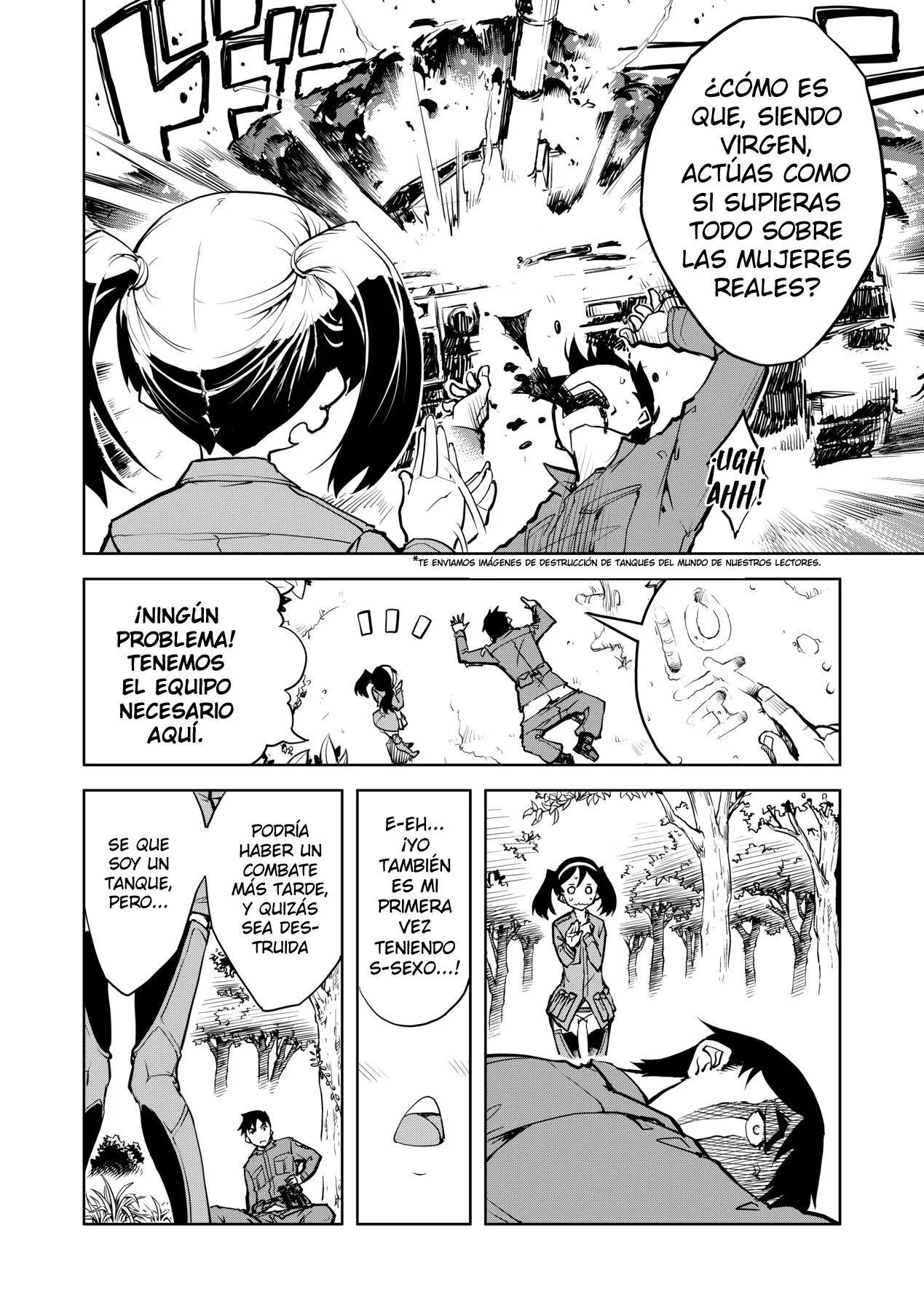 [Suzuki Kyoutarou] Tancolle 1 [Spanish] [Decensored] [Digital] image number 21